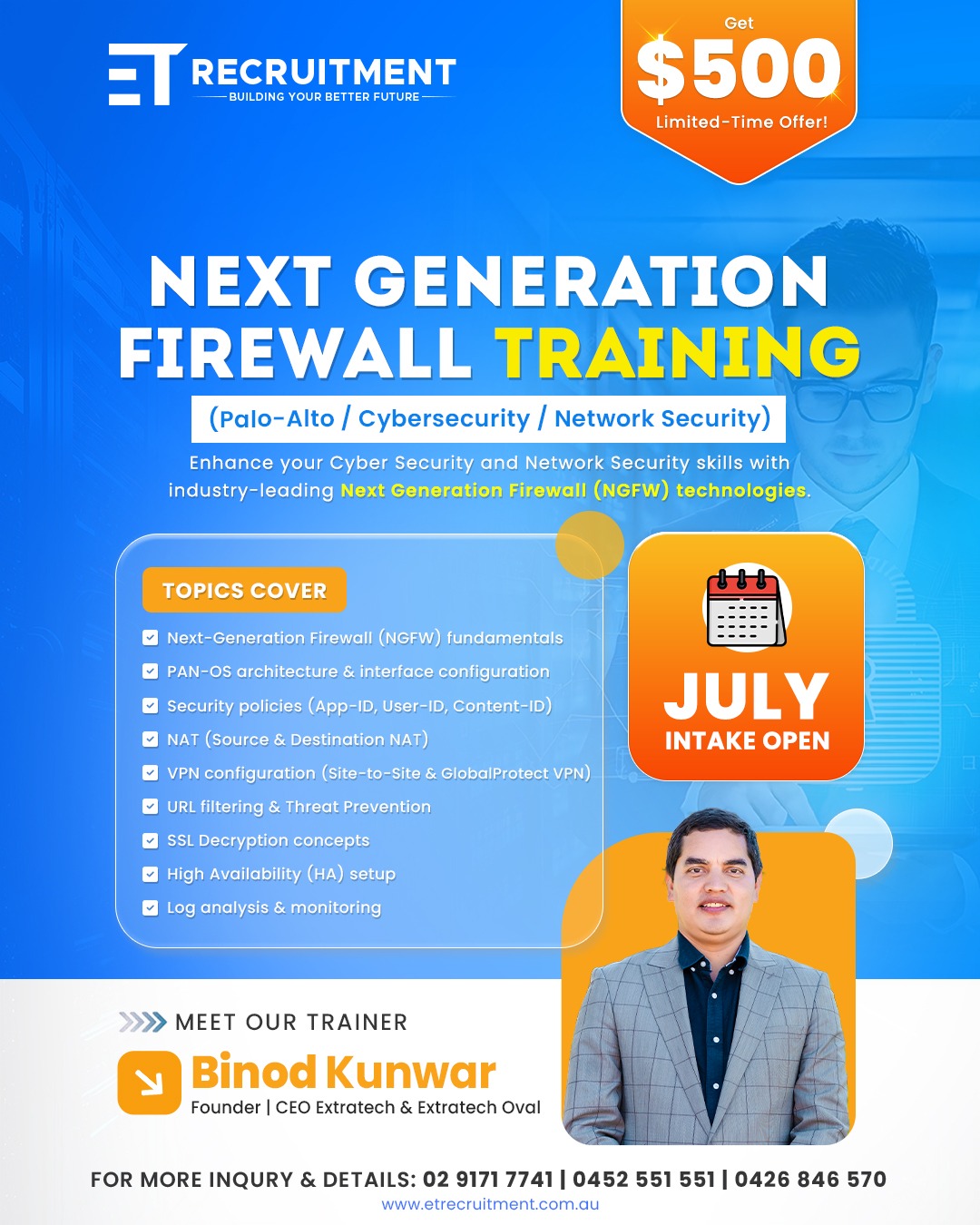 @ET Recruitment