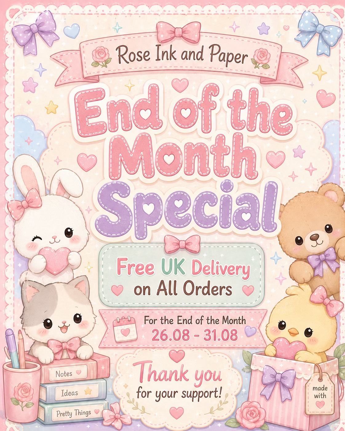 @Rose Ink and Paper