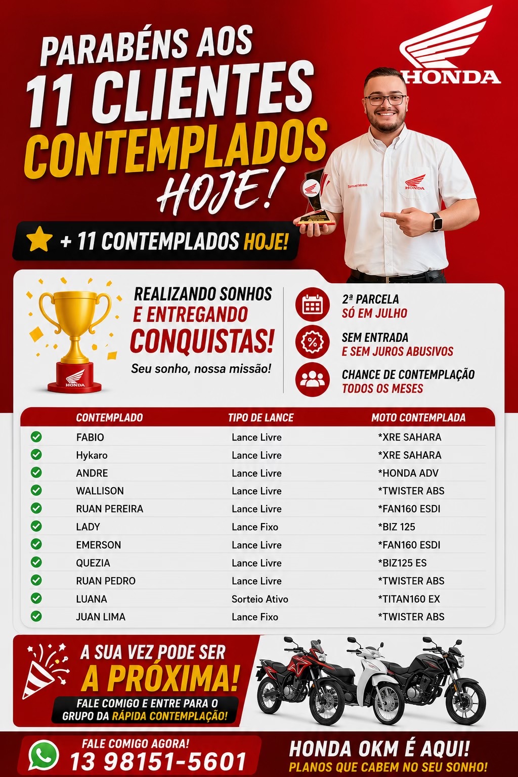 @Lucas Lima Honda