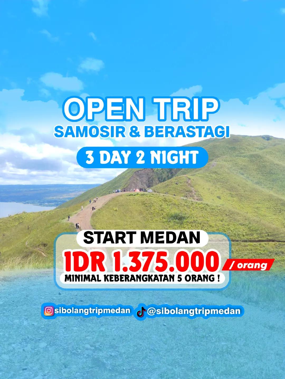 @OPEN TRIP MEDAN SUMUT
