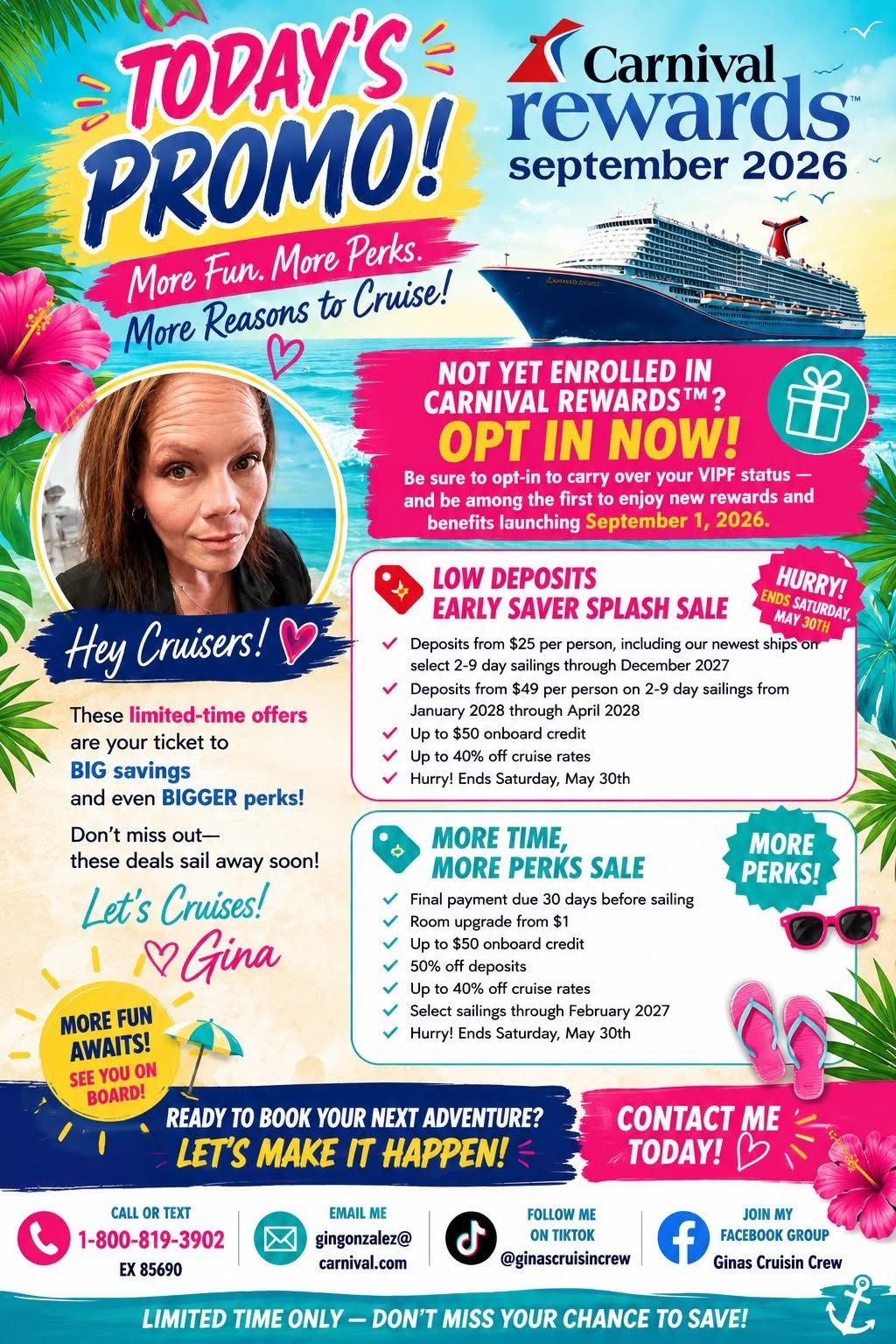 @🛳️ Gina&rsquo;s Cruisin Crew 🛳️