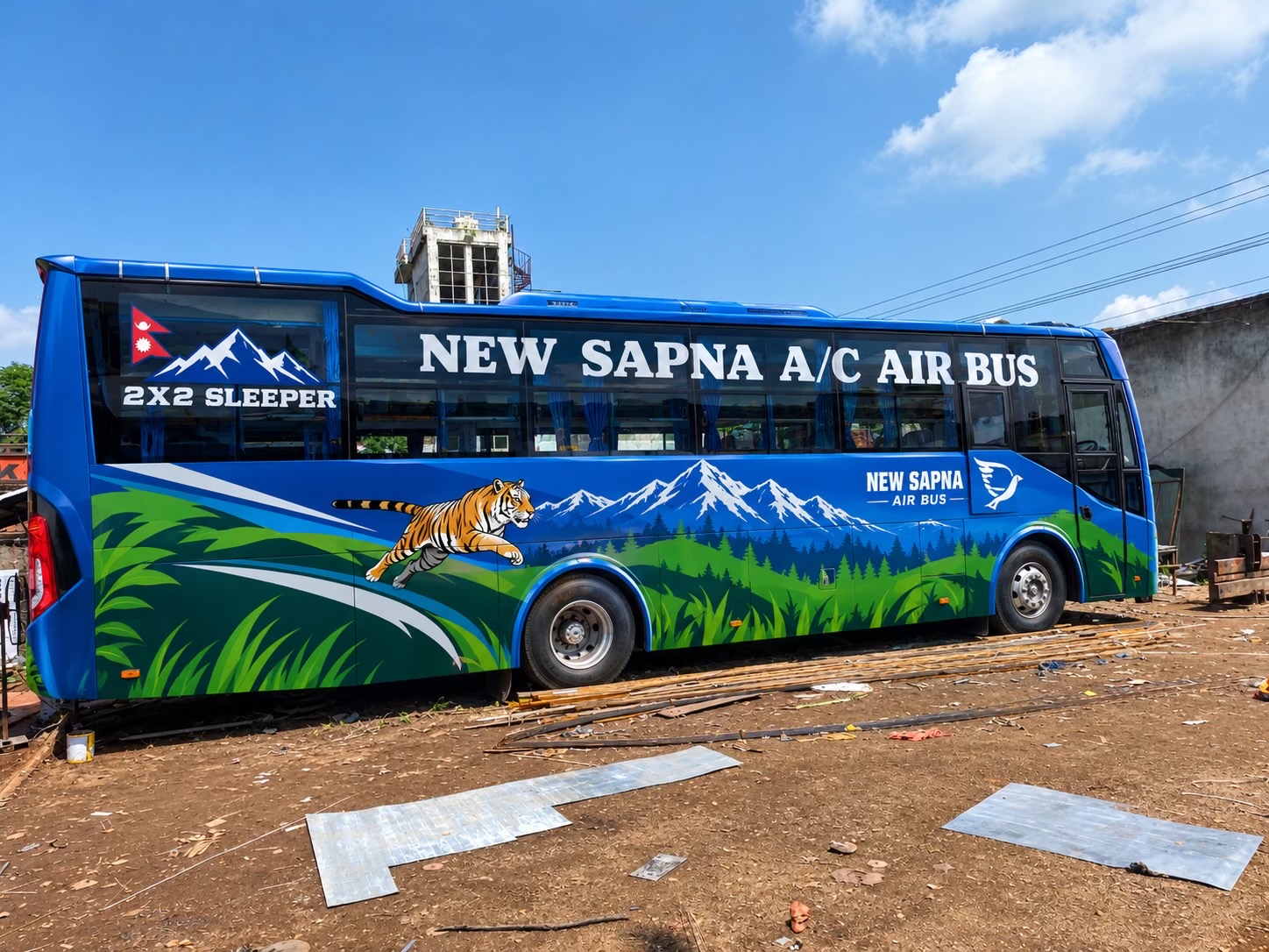 @Deluxe Bus Of Nepal🇳🇵🇳🇵