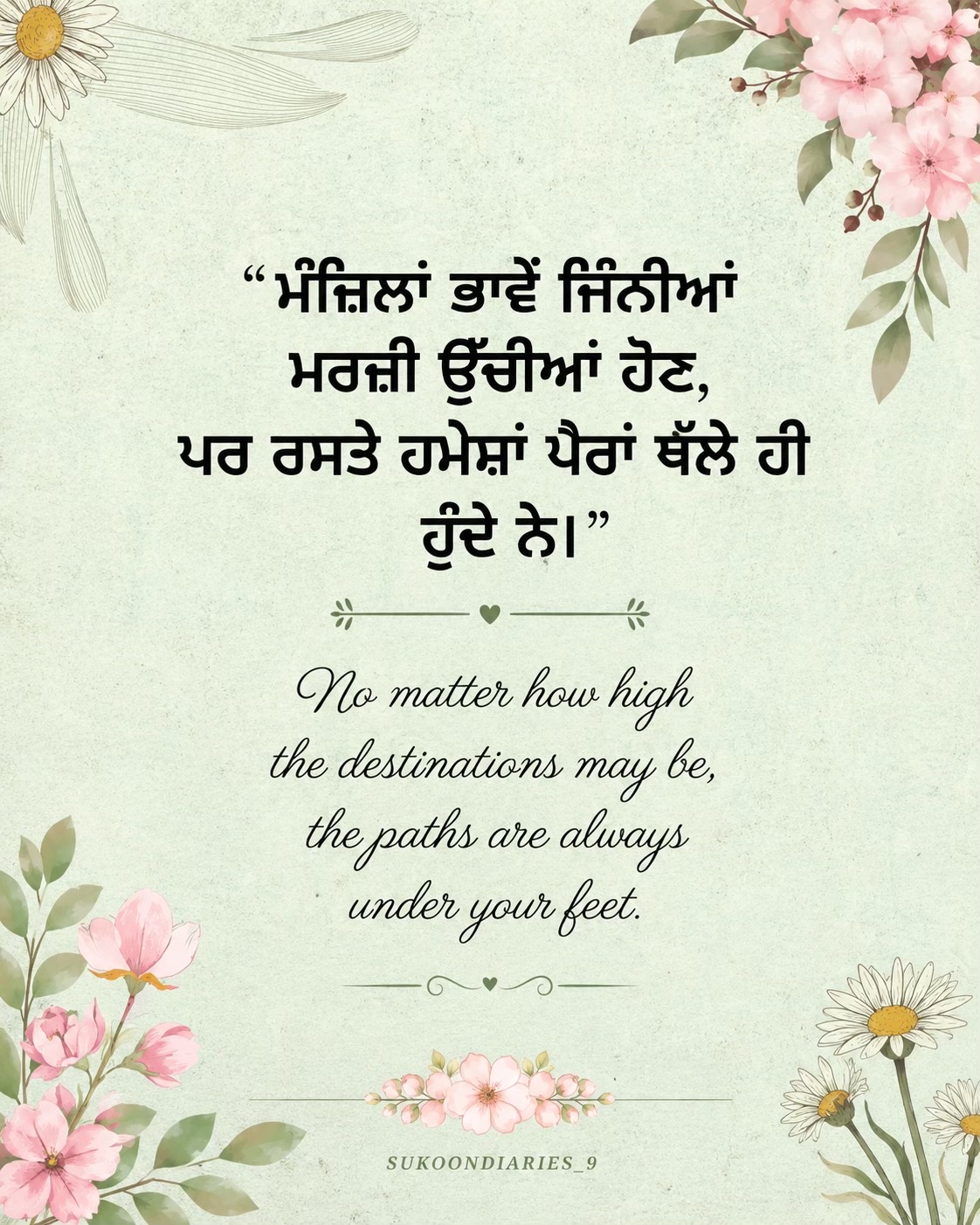 @Sukoon Diaries 🕊️