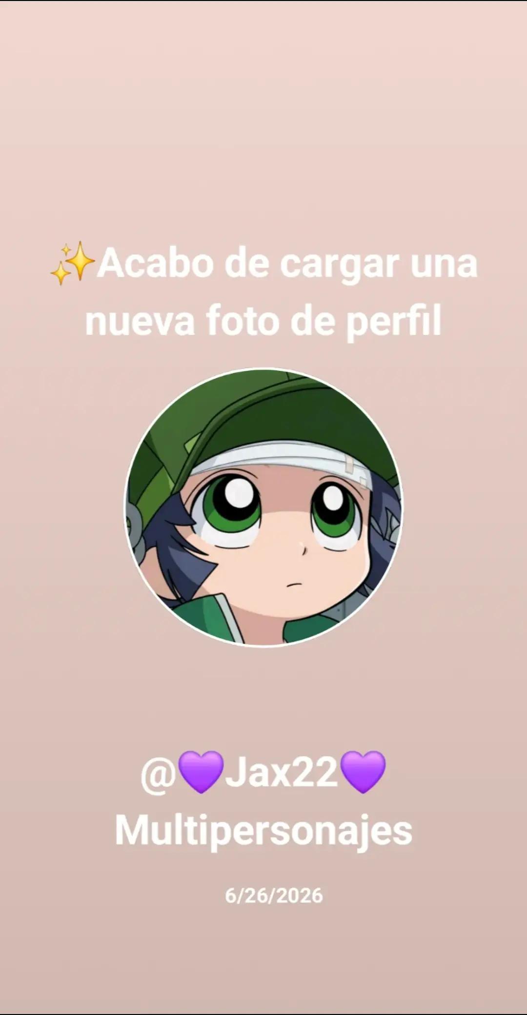 @💜Jax22💜 Multipersonajes