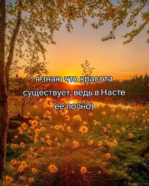 @я люблю Настю