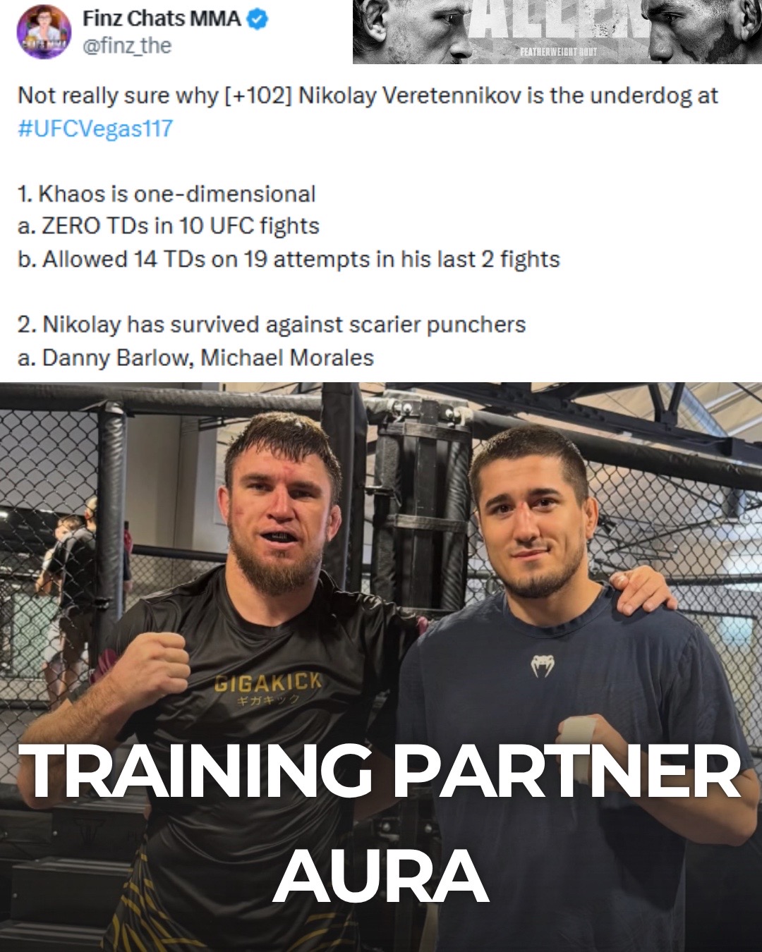 @Finz Chats MMA