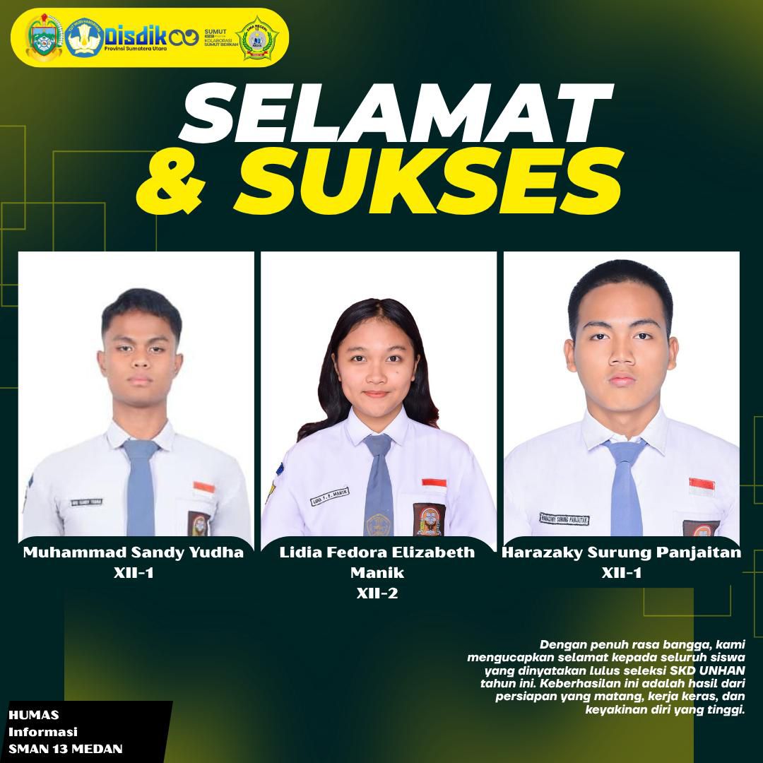 @SMAN 13 MEDAN