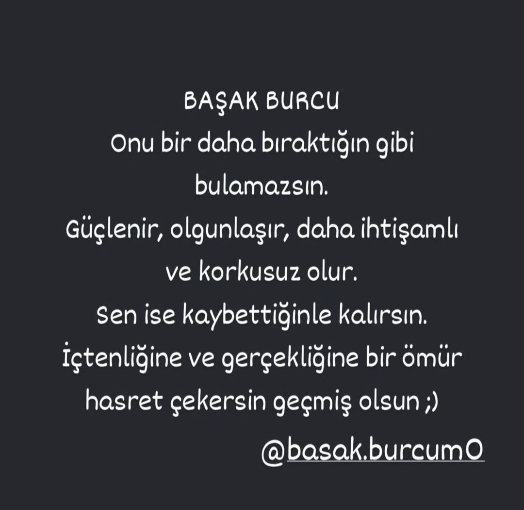 @♍ Başak Burcu ♍
