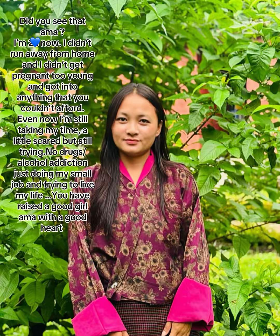 @Girl from Bhutan 🇧🇹