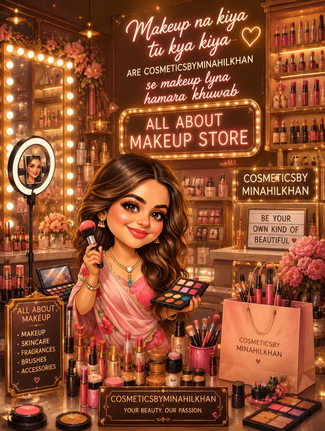 @Cosmetics By Minahil khan