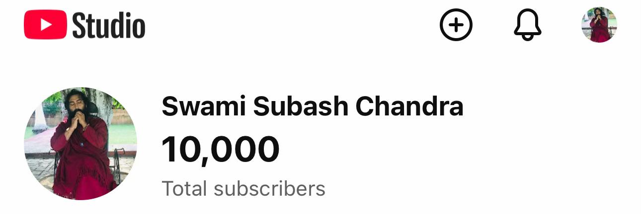 @Swami Subash Chandra