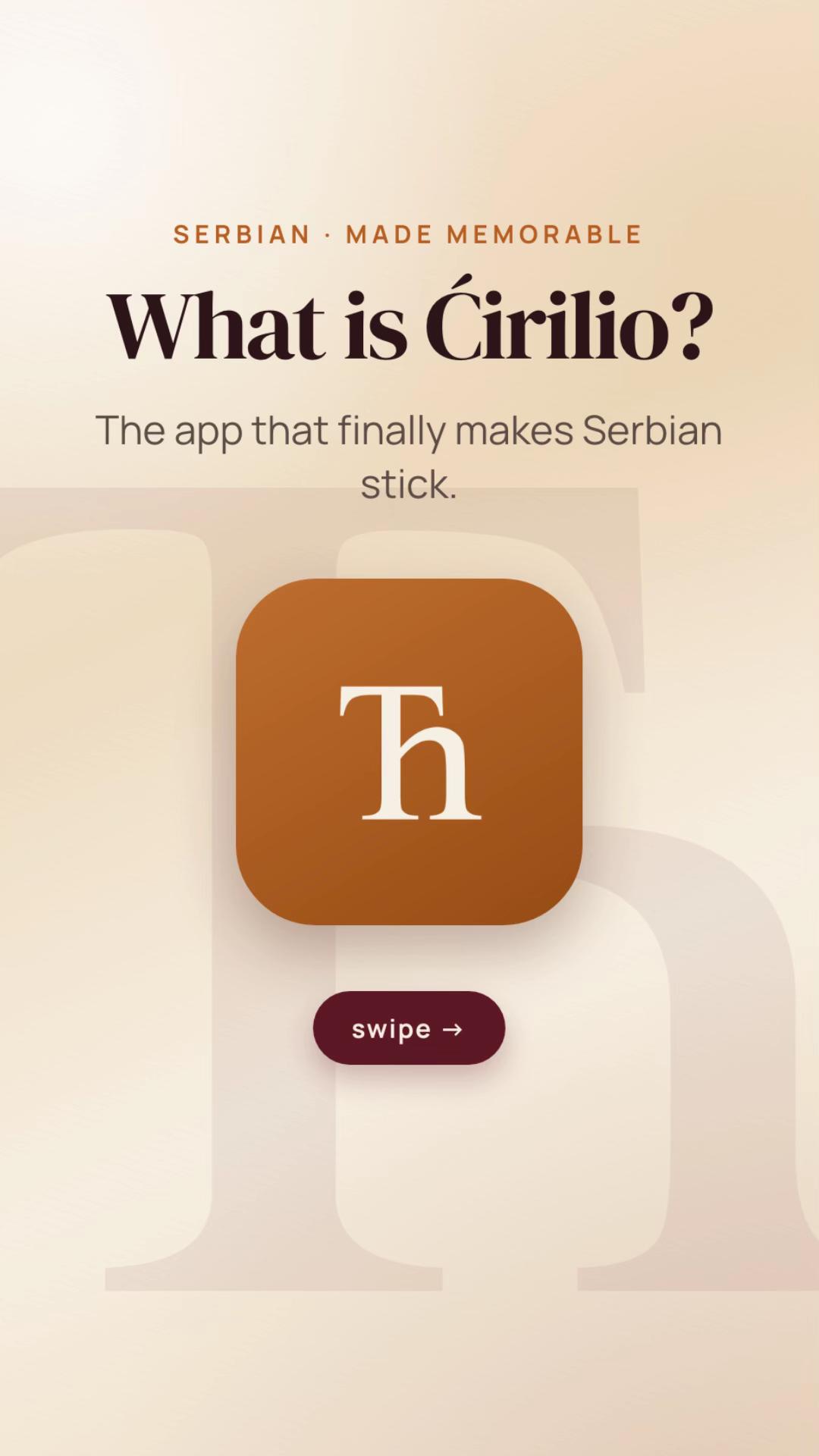 @Cirilio - Learn Serbian
