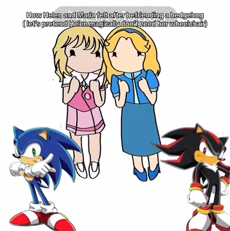 @The real life Maria Robotnik