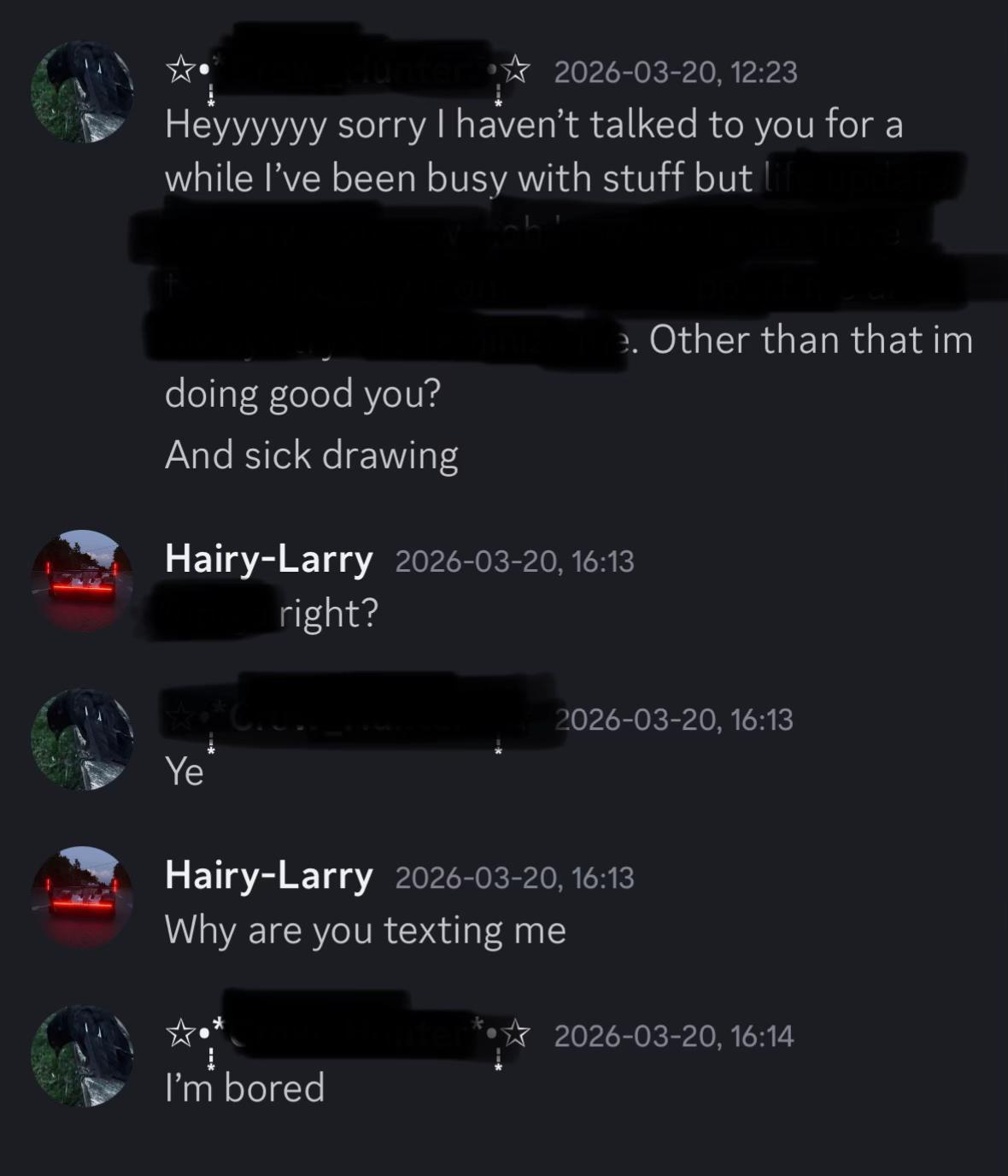 @Hairy Larry