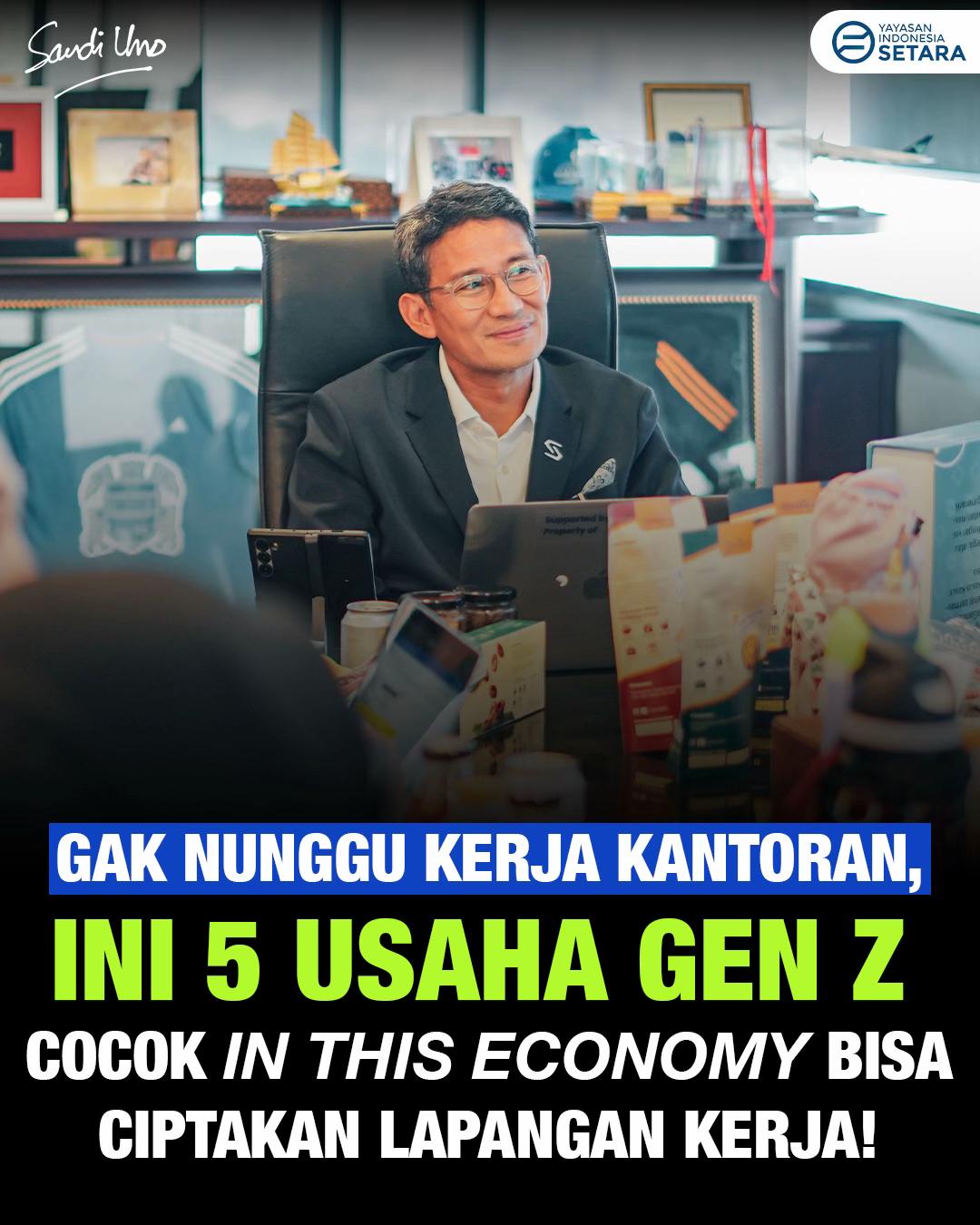 @Sandiaga Uno