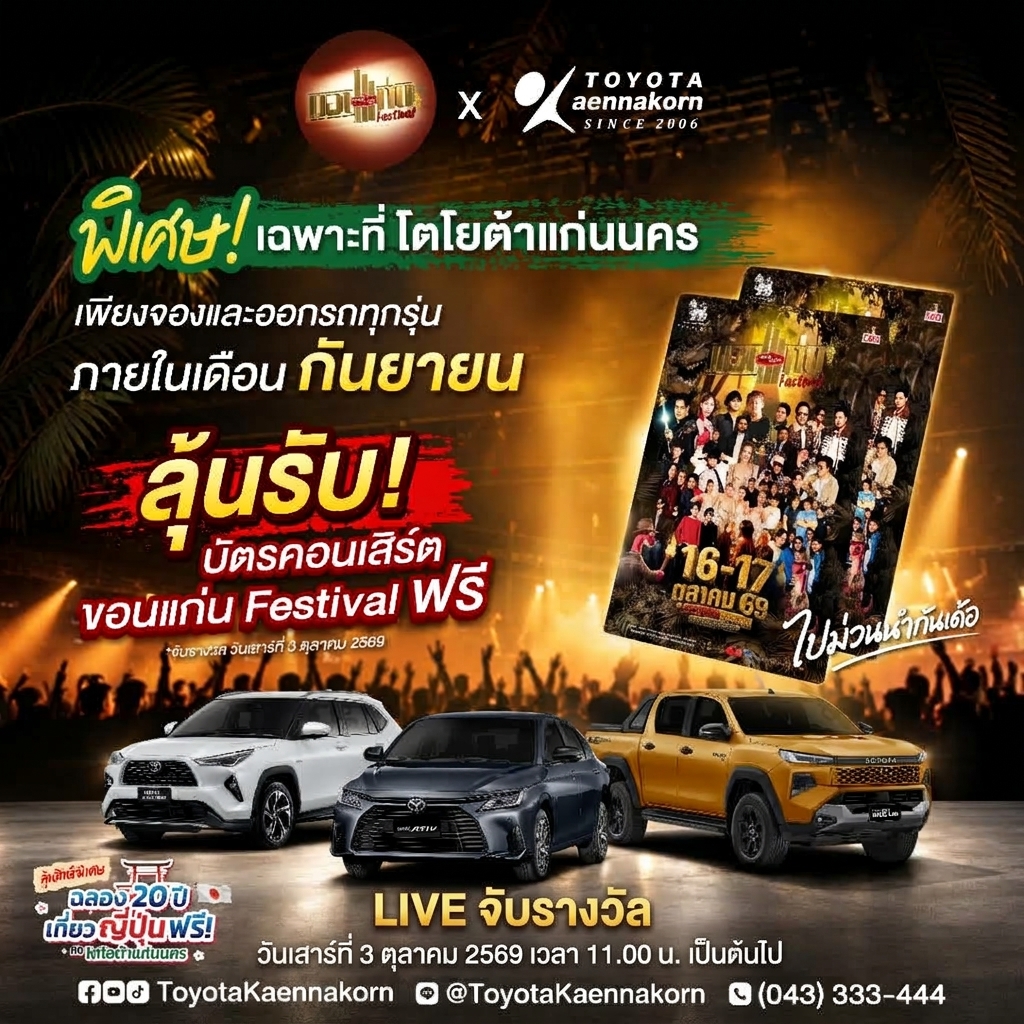 @โตโยต้าแก่นนคร