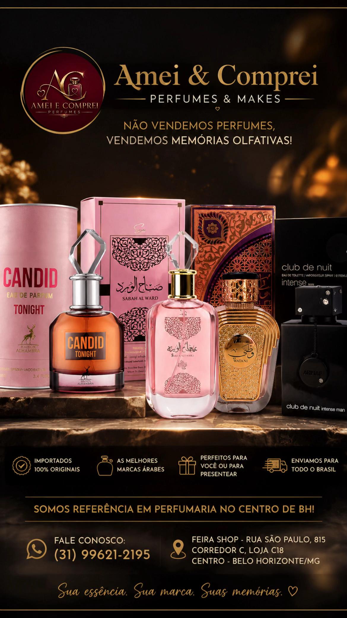 @Amei e comprei perfumes