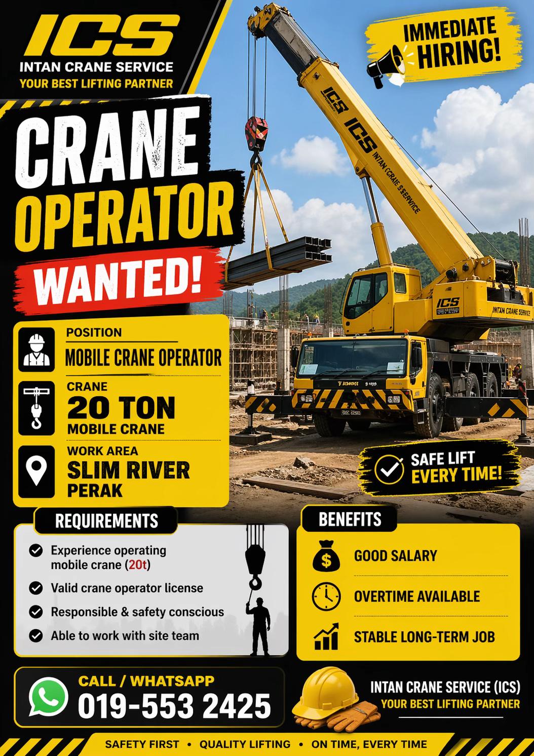 @Intan Crane service( ICS)