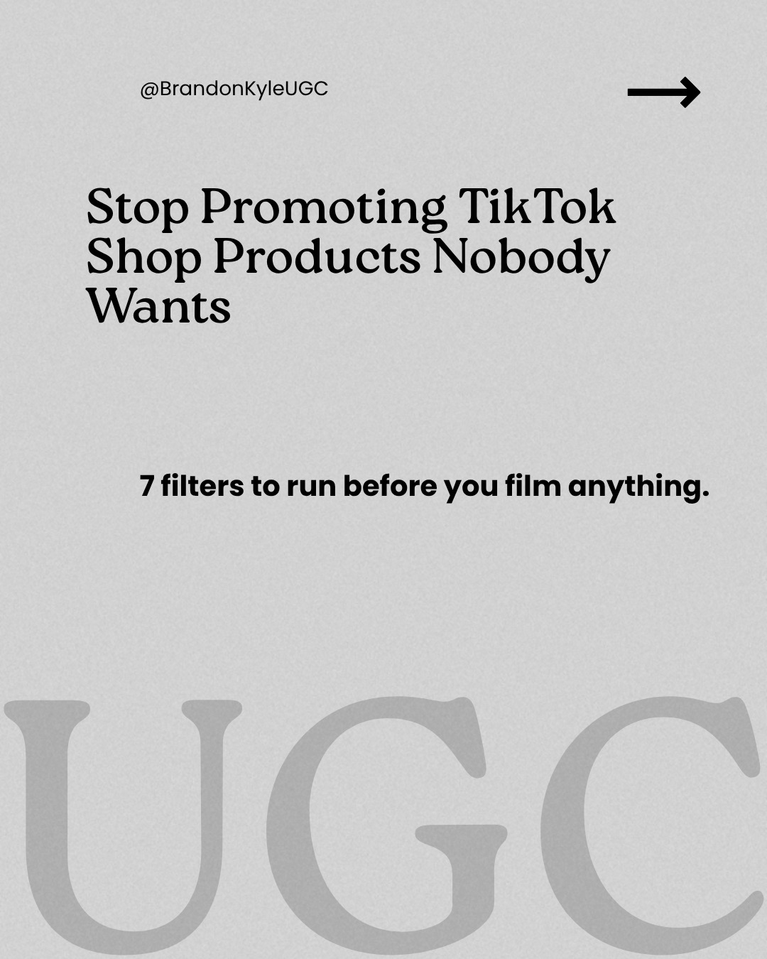 @Brandon - UGC Content Creator