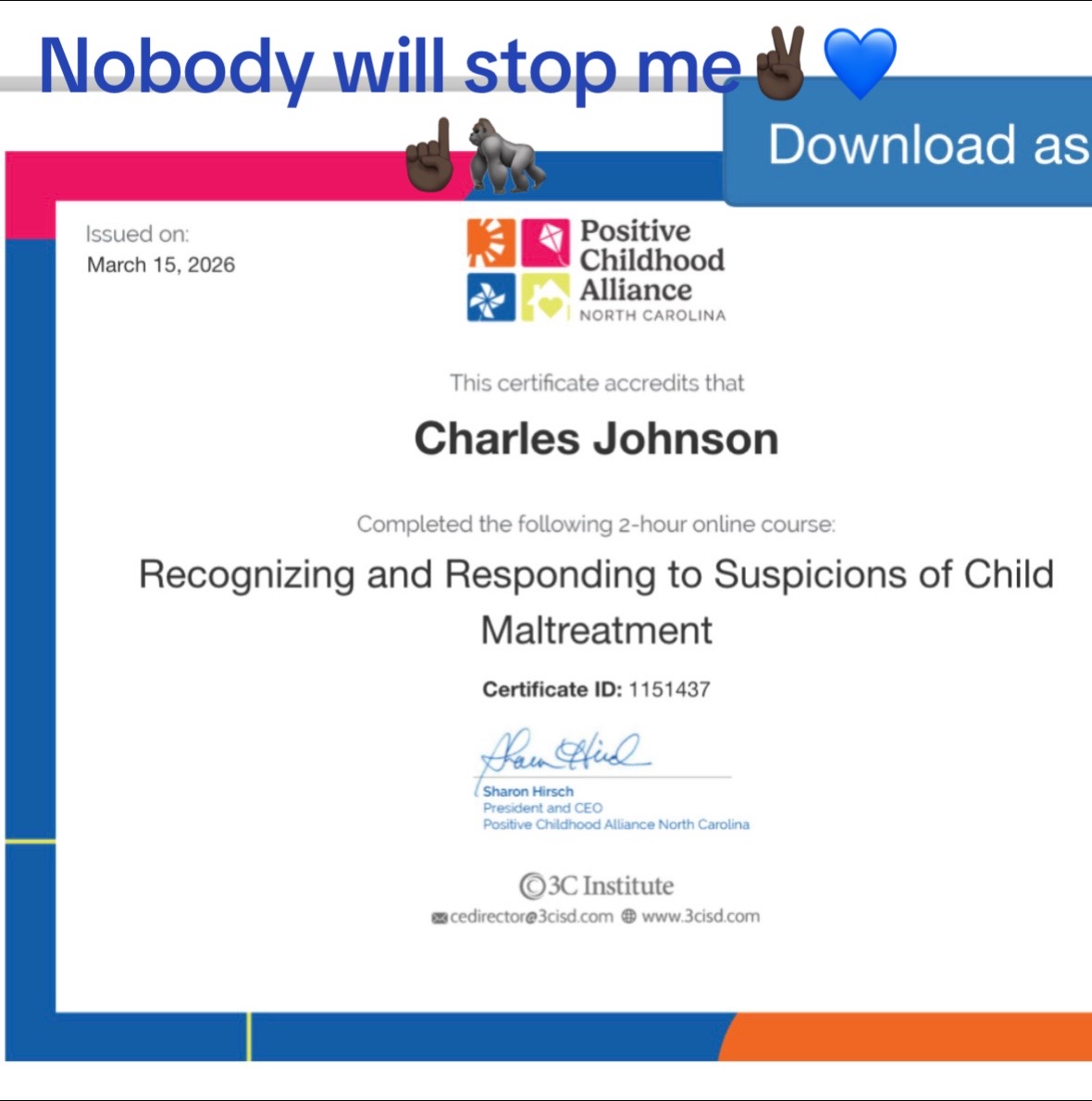 @Charles Johnson