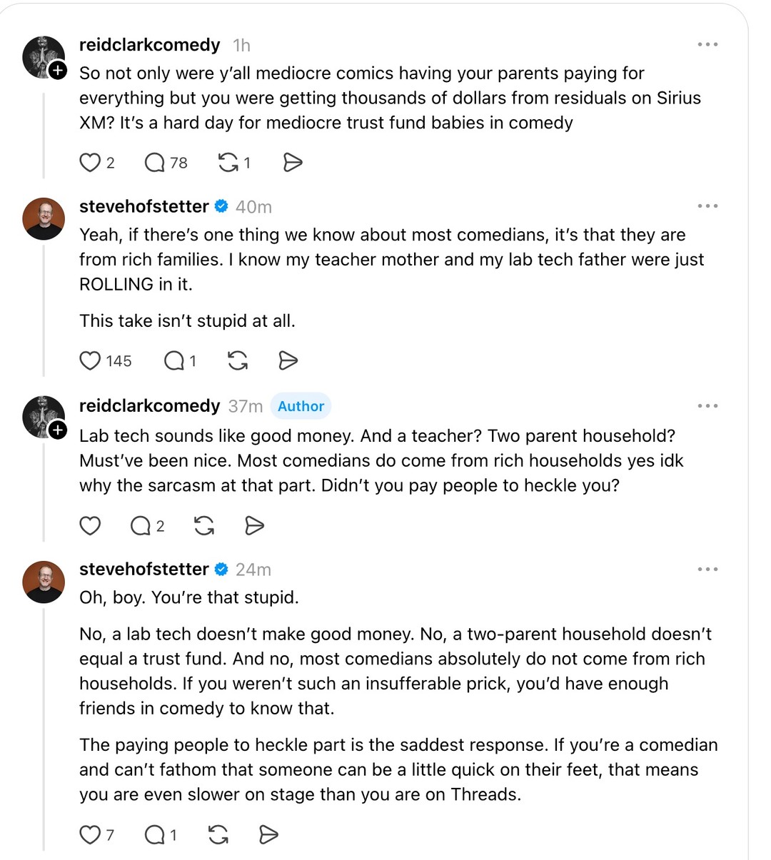 @Steve Hofstetter