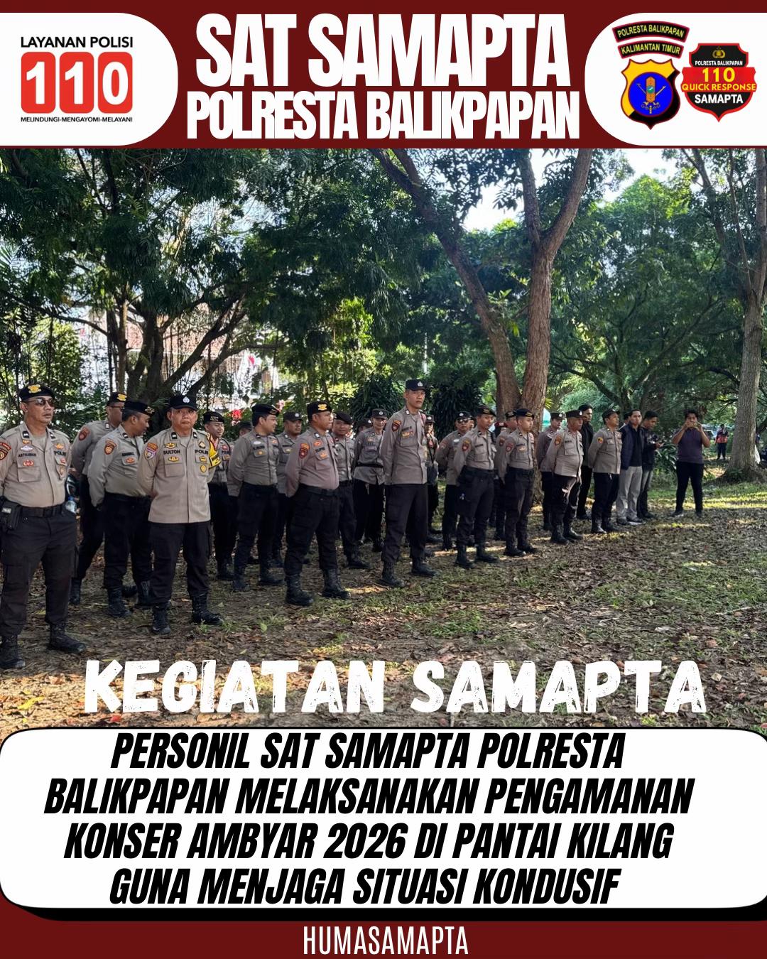 @SAMAPTA POLRESTA BALIKPAPAN