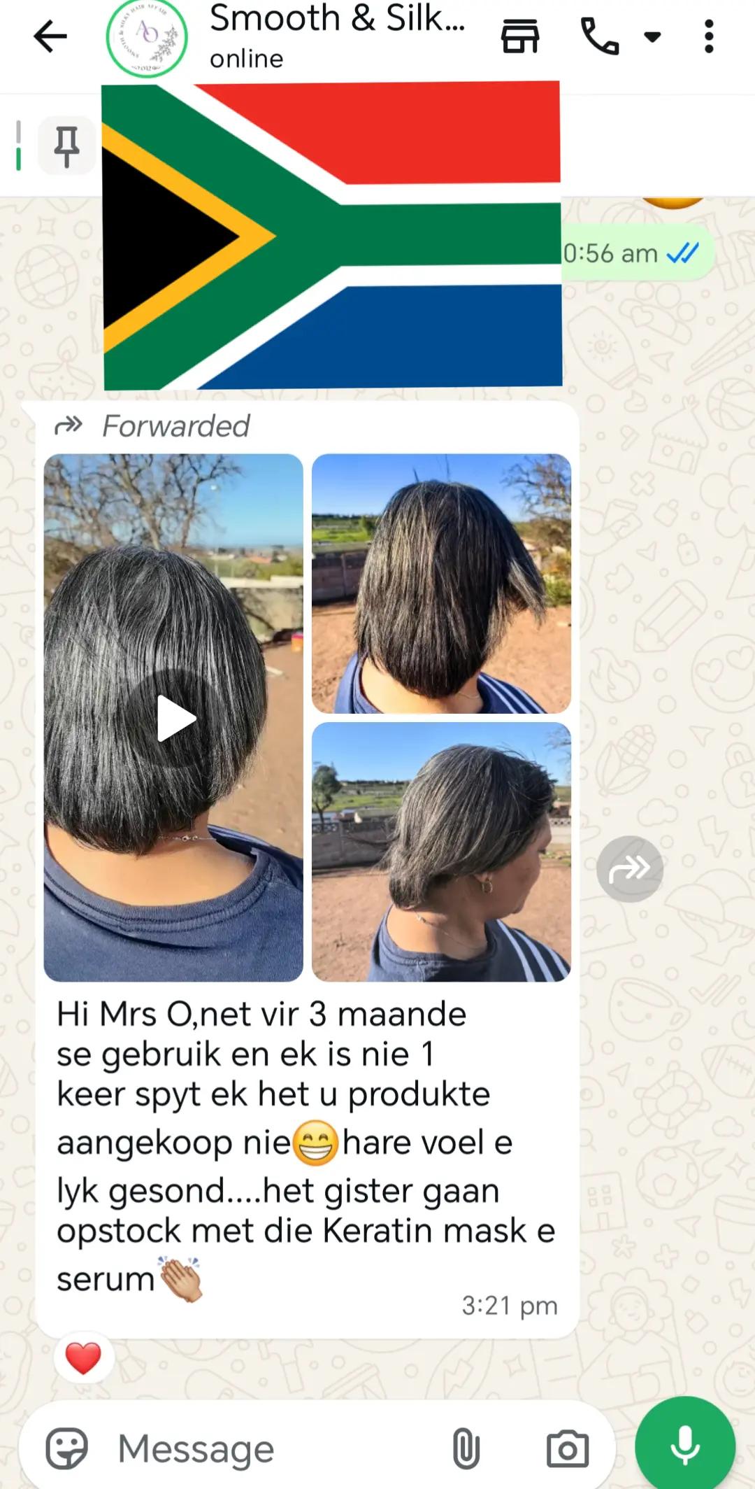 @Smooth and Silky Hair MrsO