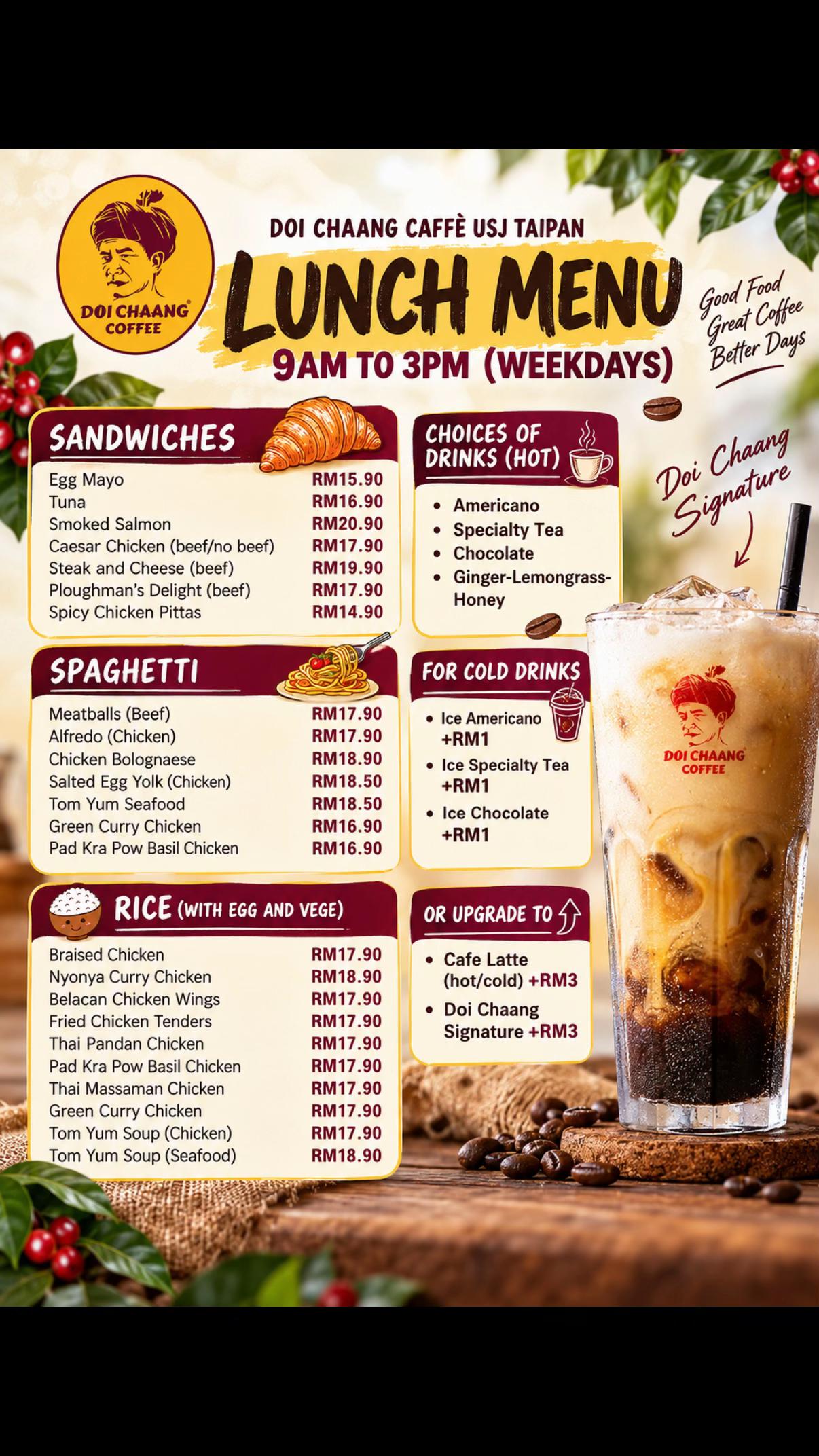 @Doi Chaang Caffè USJ Taipan