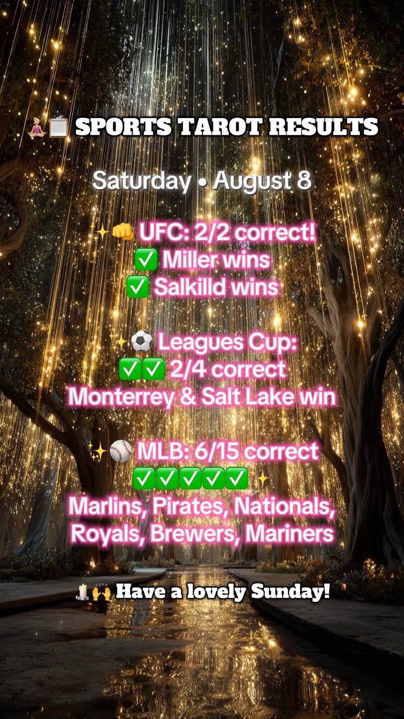@✨ 🔮 Sports Tarot