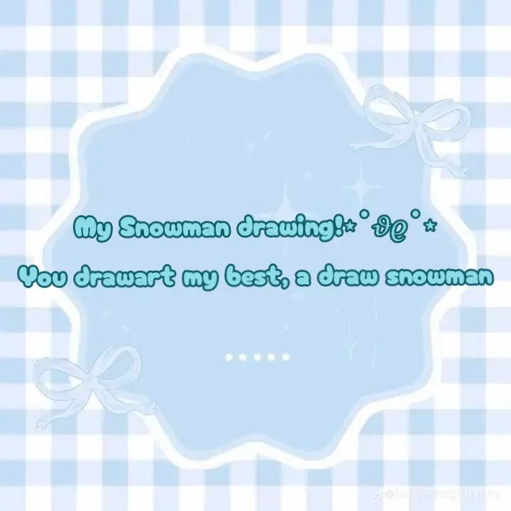 @🩵. 𐙚 ˚𝕊𝕟𝕠𝕨𝕔𝕦𝕥𝕖❄˚ ⋆。❆