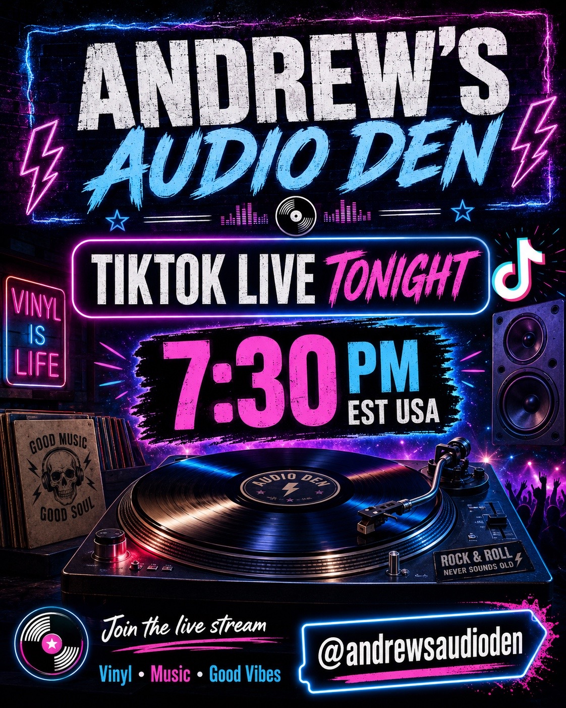 @Andrew&rsquo;s Audio Den