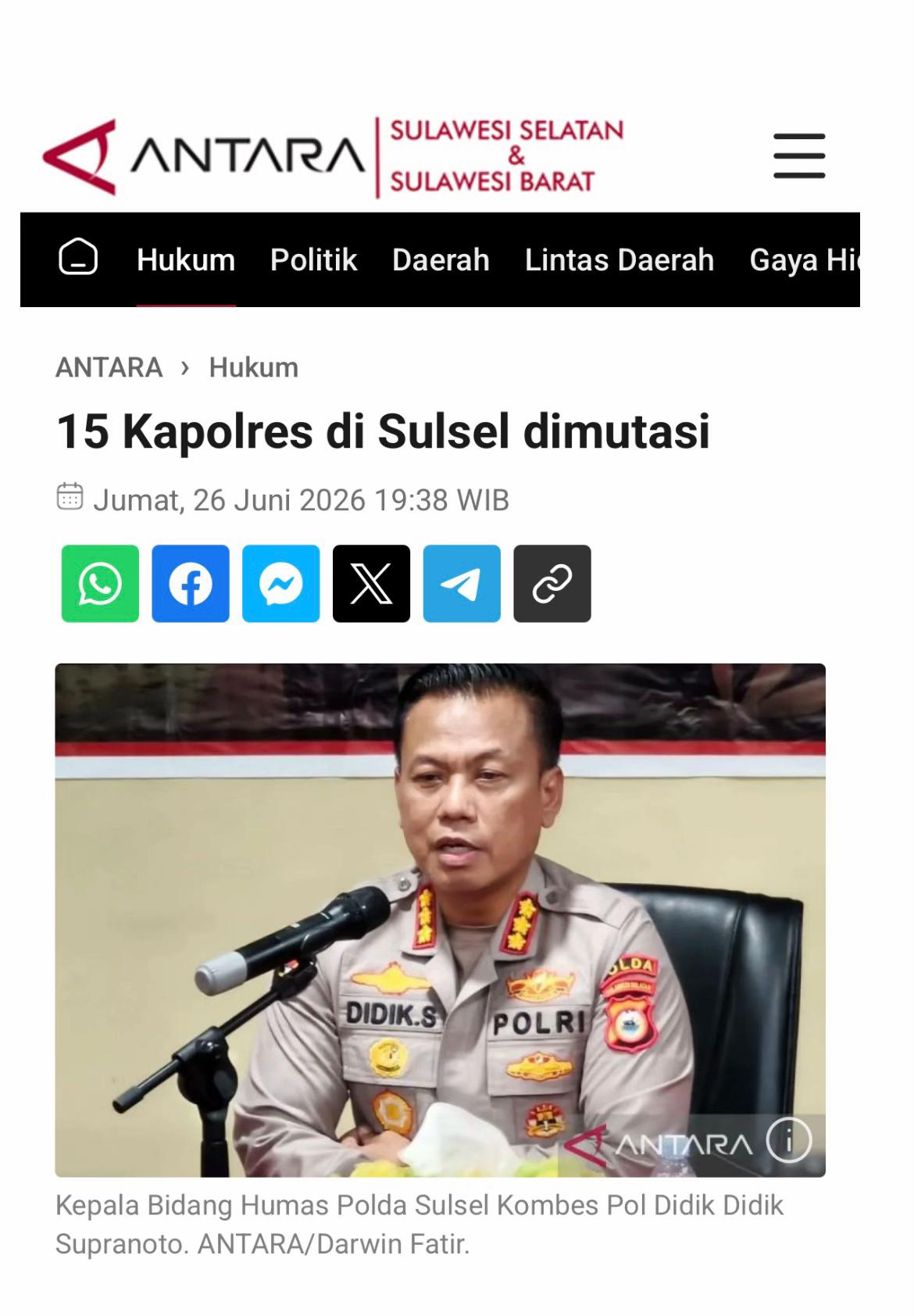 @AntaraSulsel