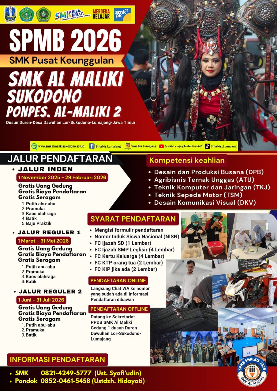 @SMK Al-Maliki Sukodono