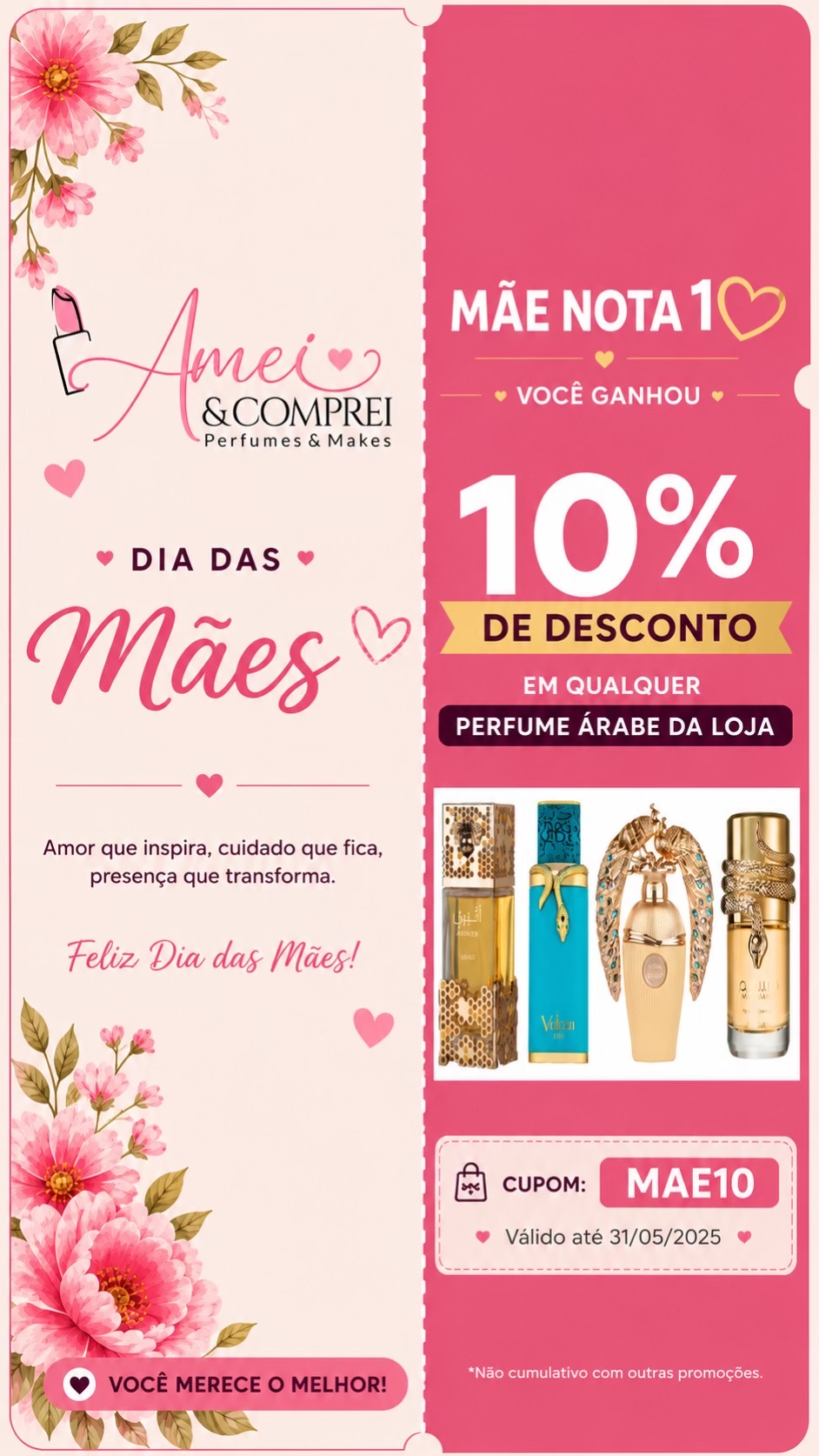 @Amei e comprei perfumes