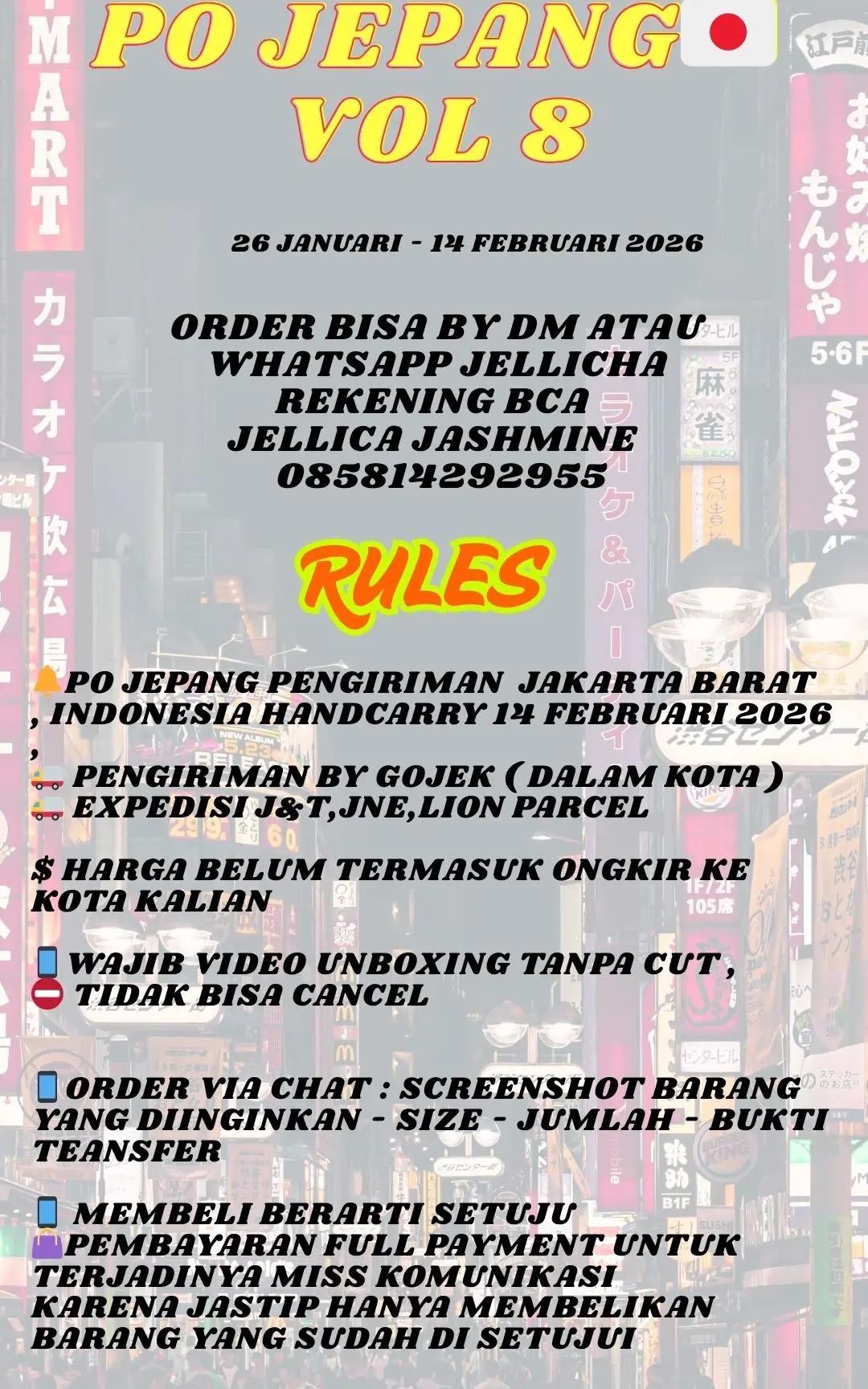 @JASTIP JEPANG LEGATO LARGO