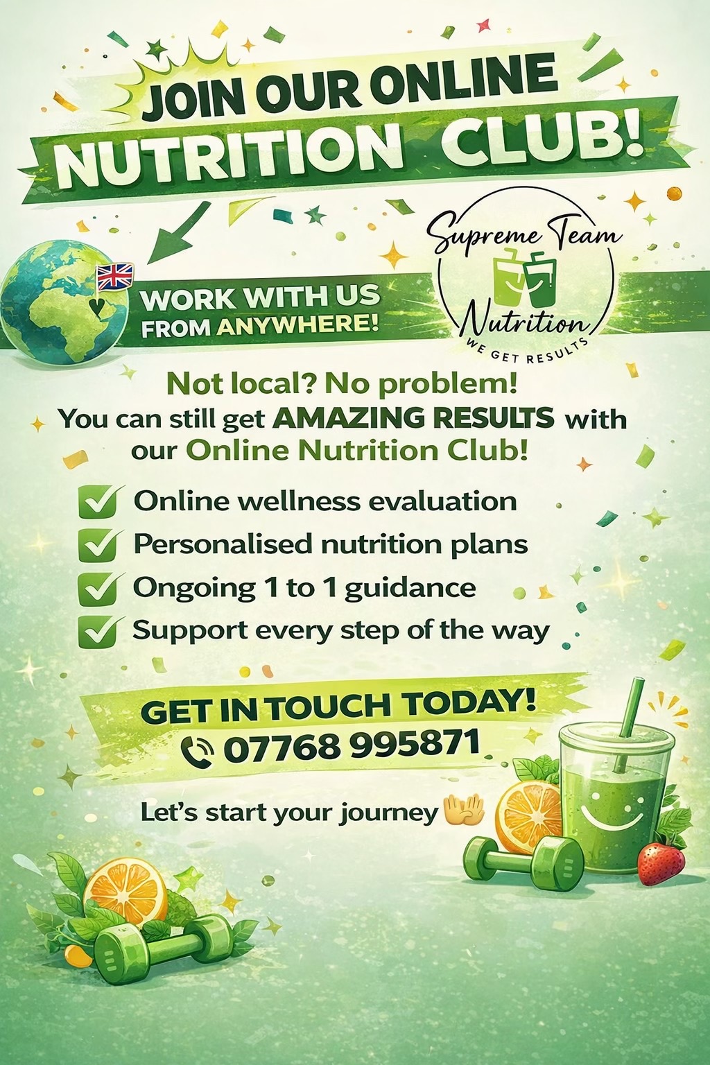 @Supreme Team Nutrition