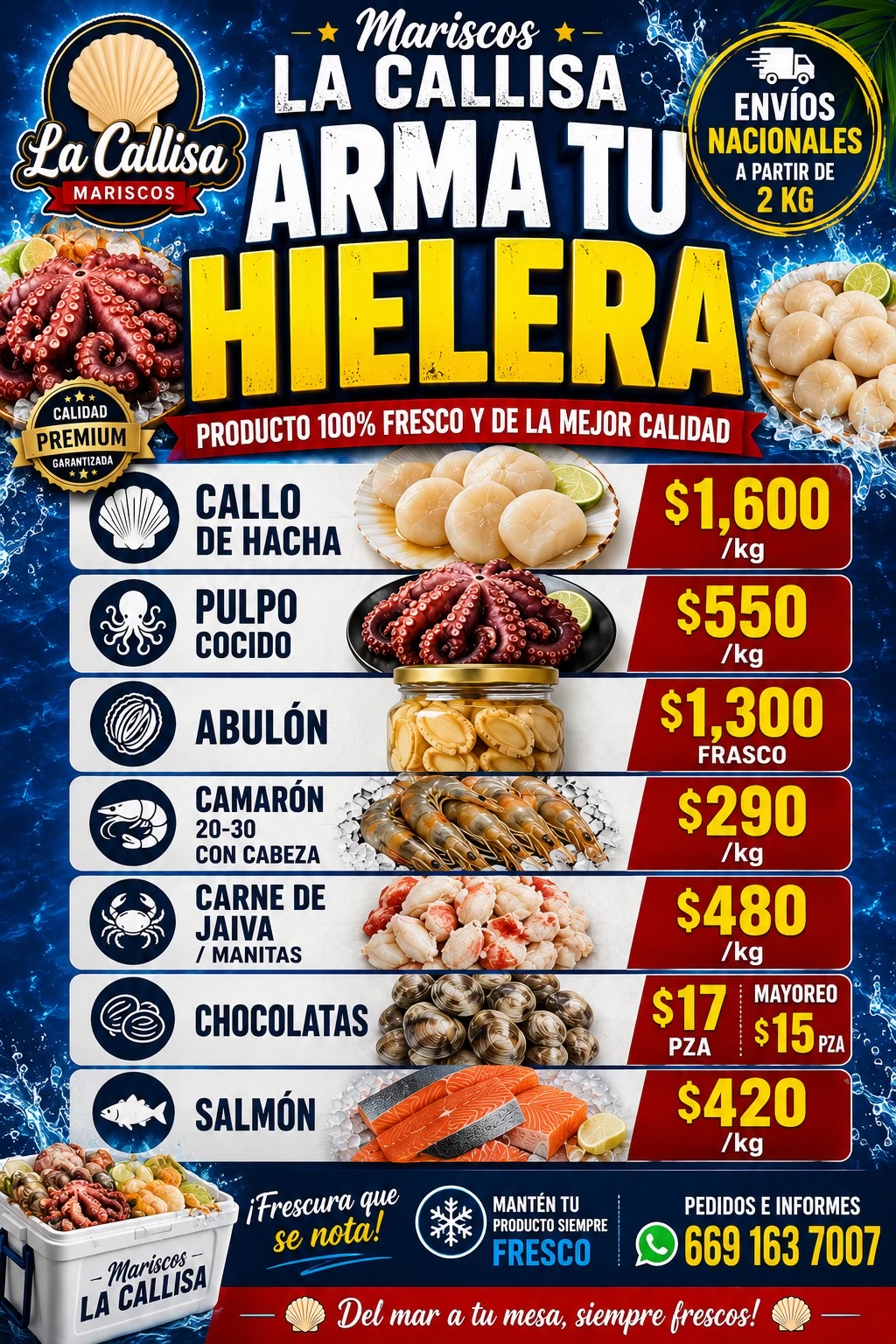 @Mariscos la Callisa