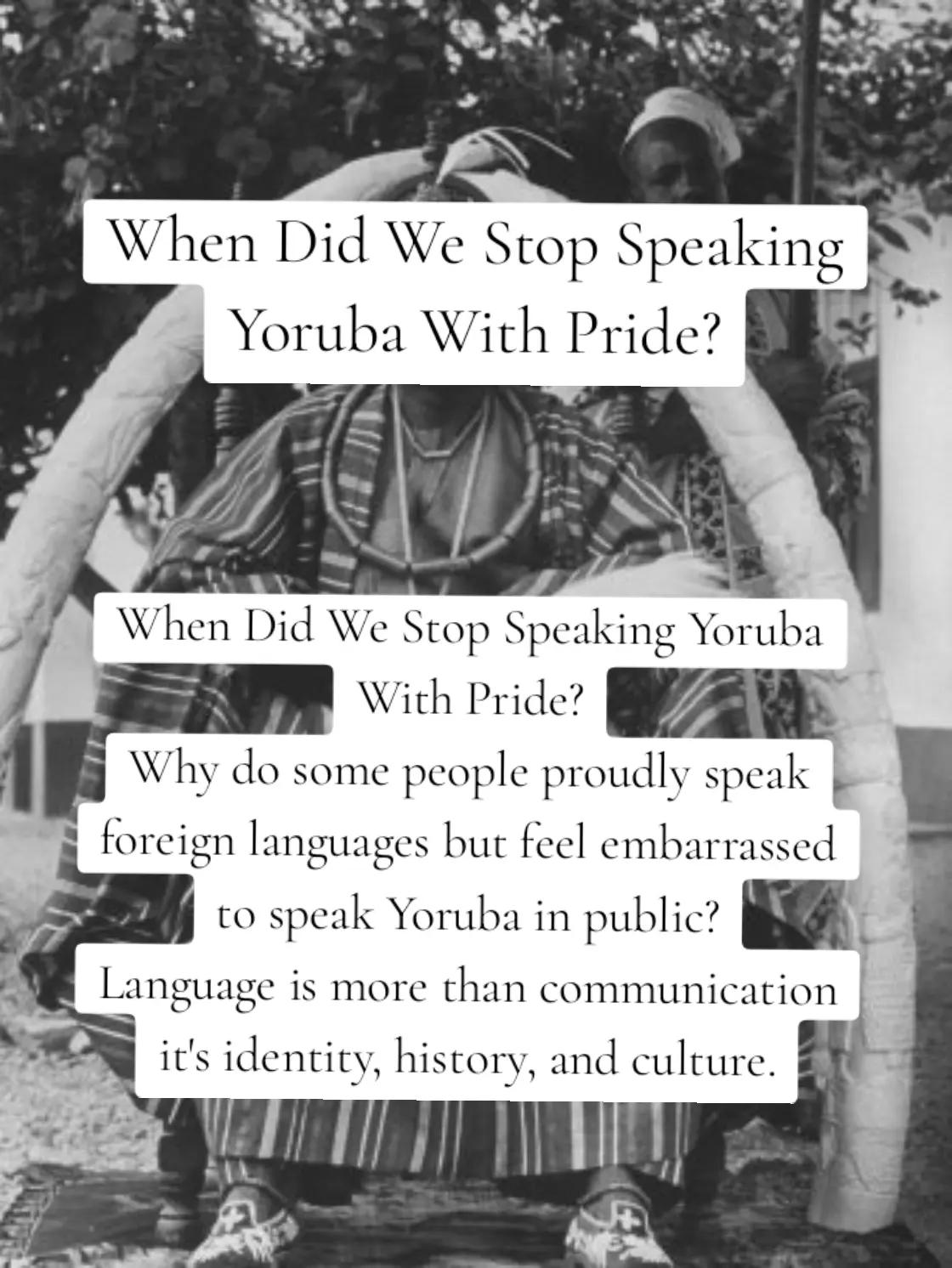 @Progressive Yoruba