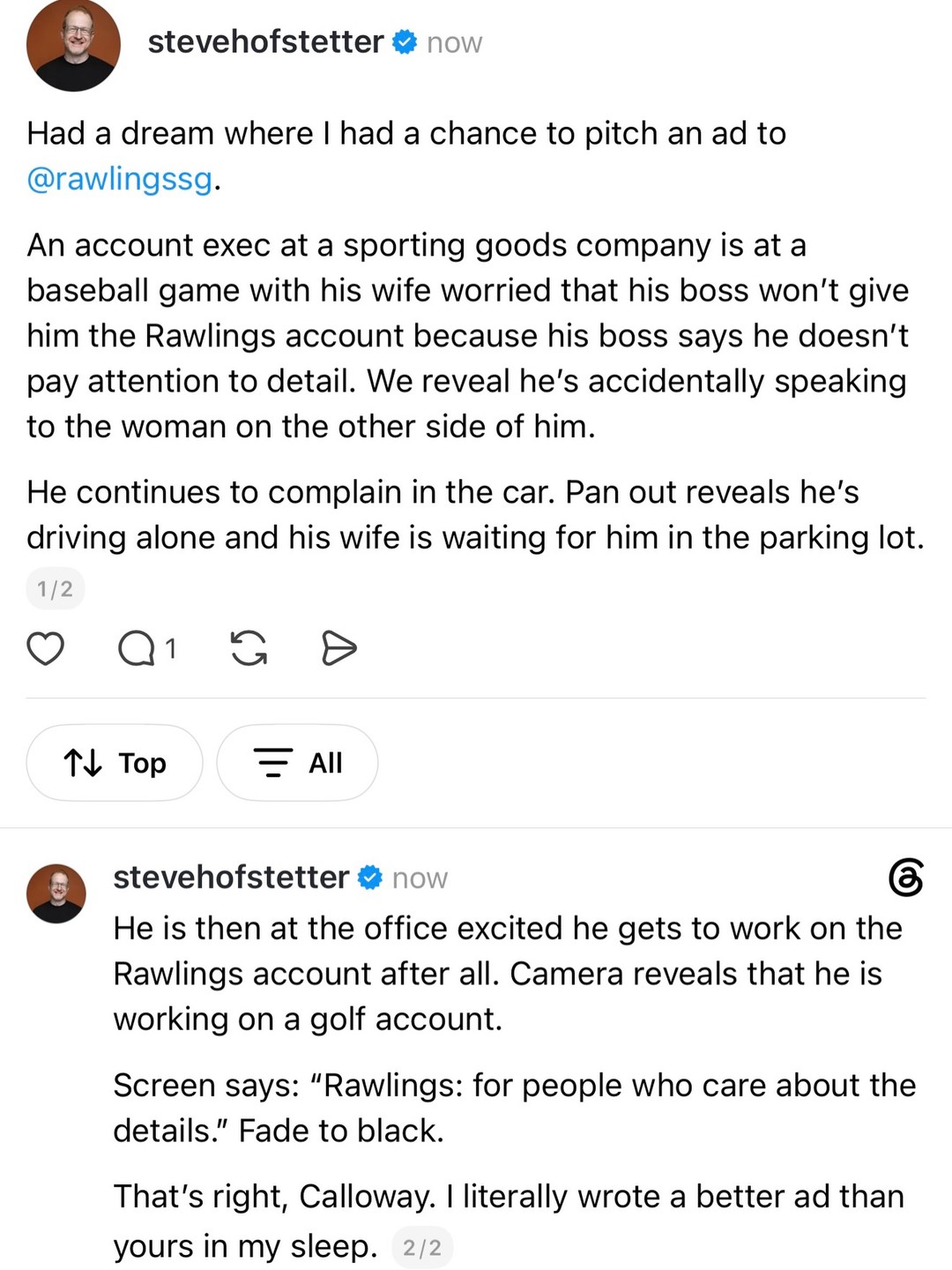 @Steve Hofstetter