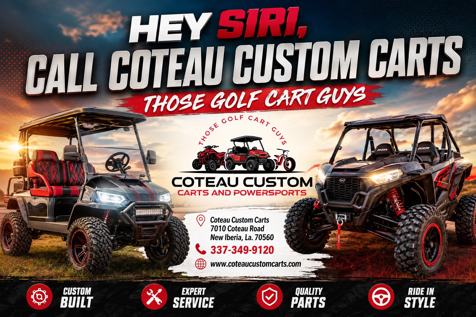 @COTEAUCUSTOMCARTS