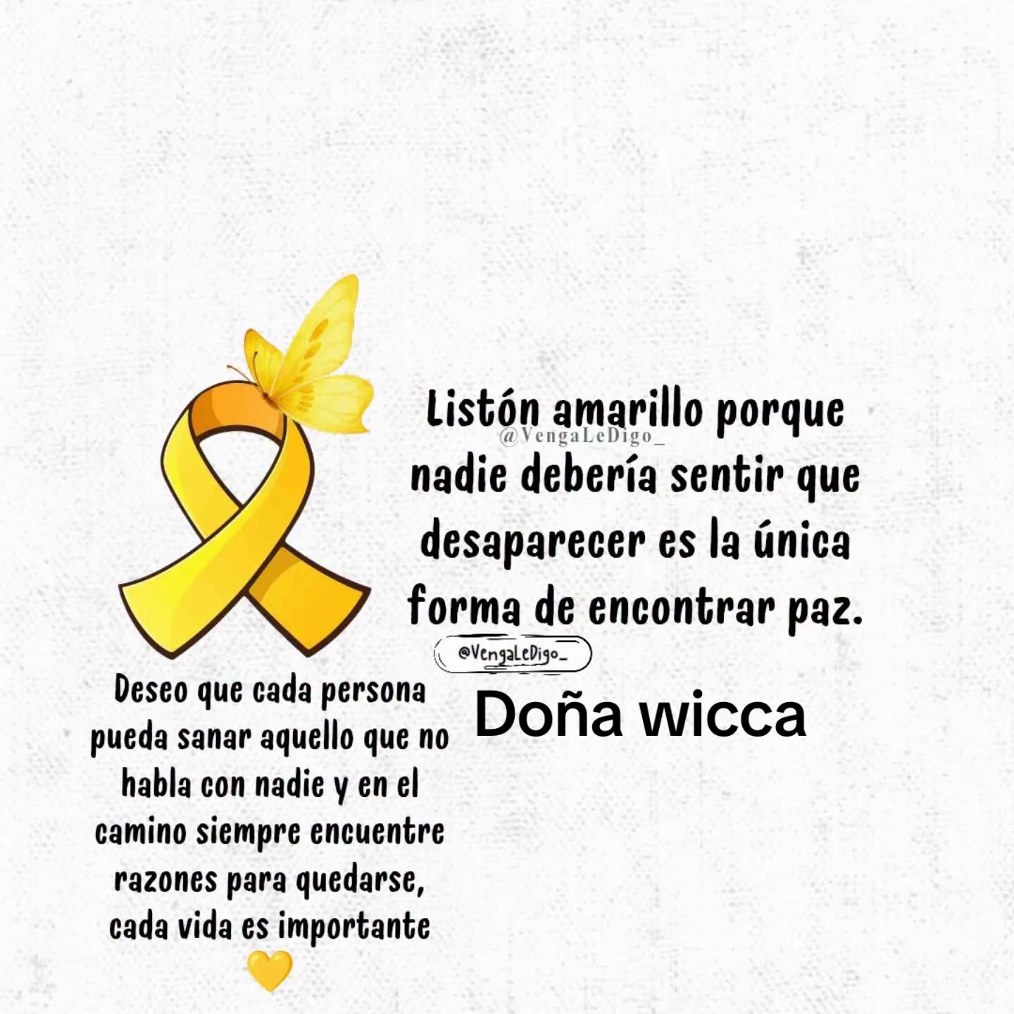 @Doña Wicca