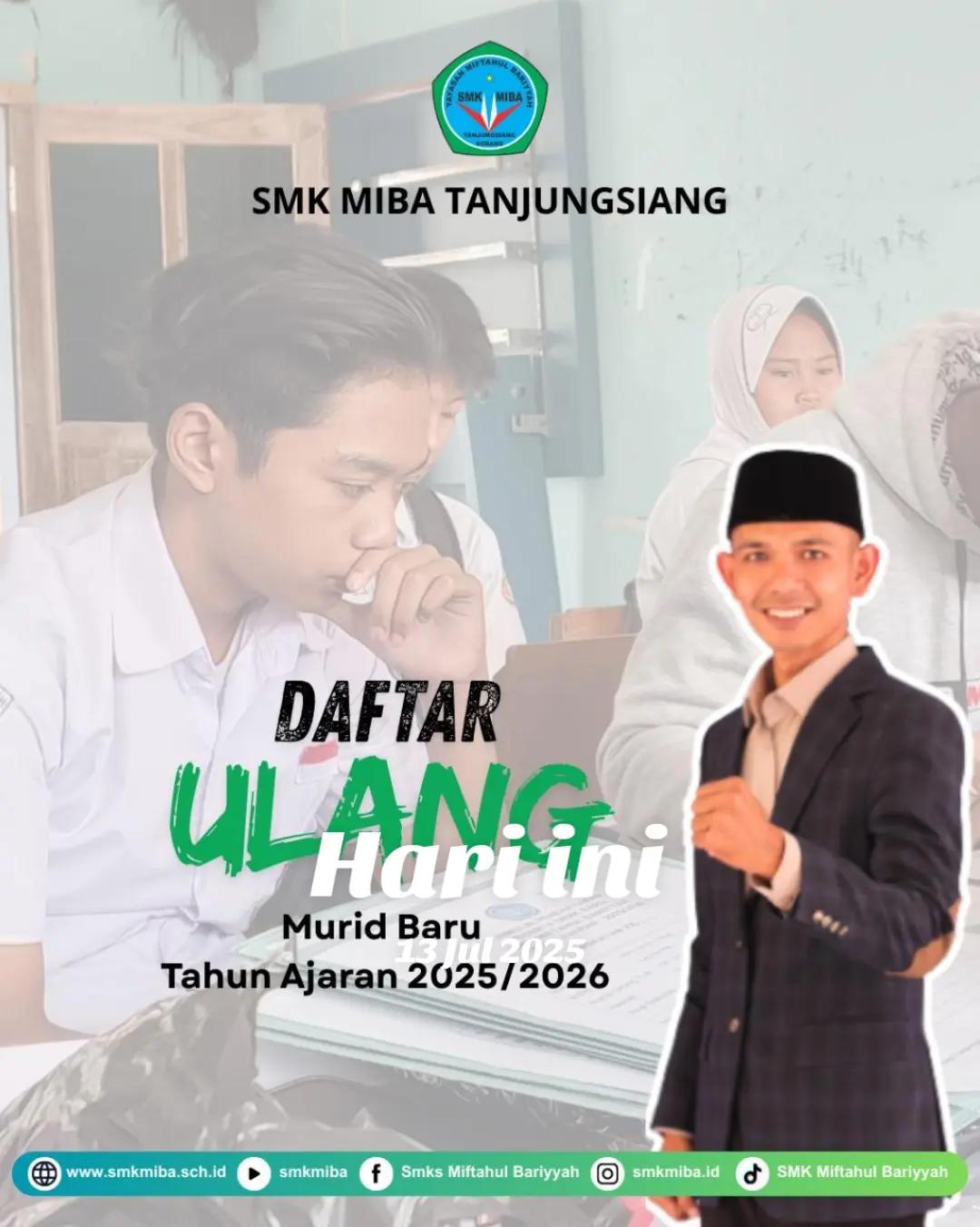 @SMK MIBA TANJUNGSIANG