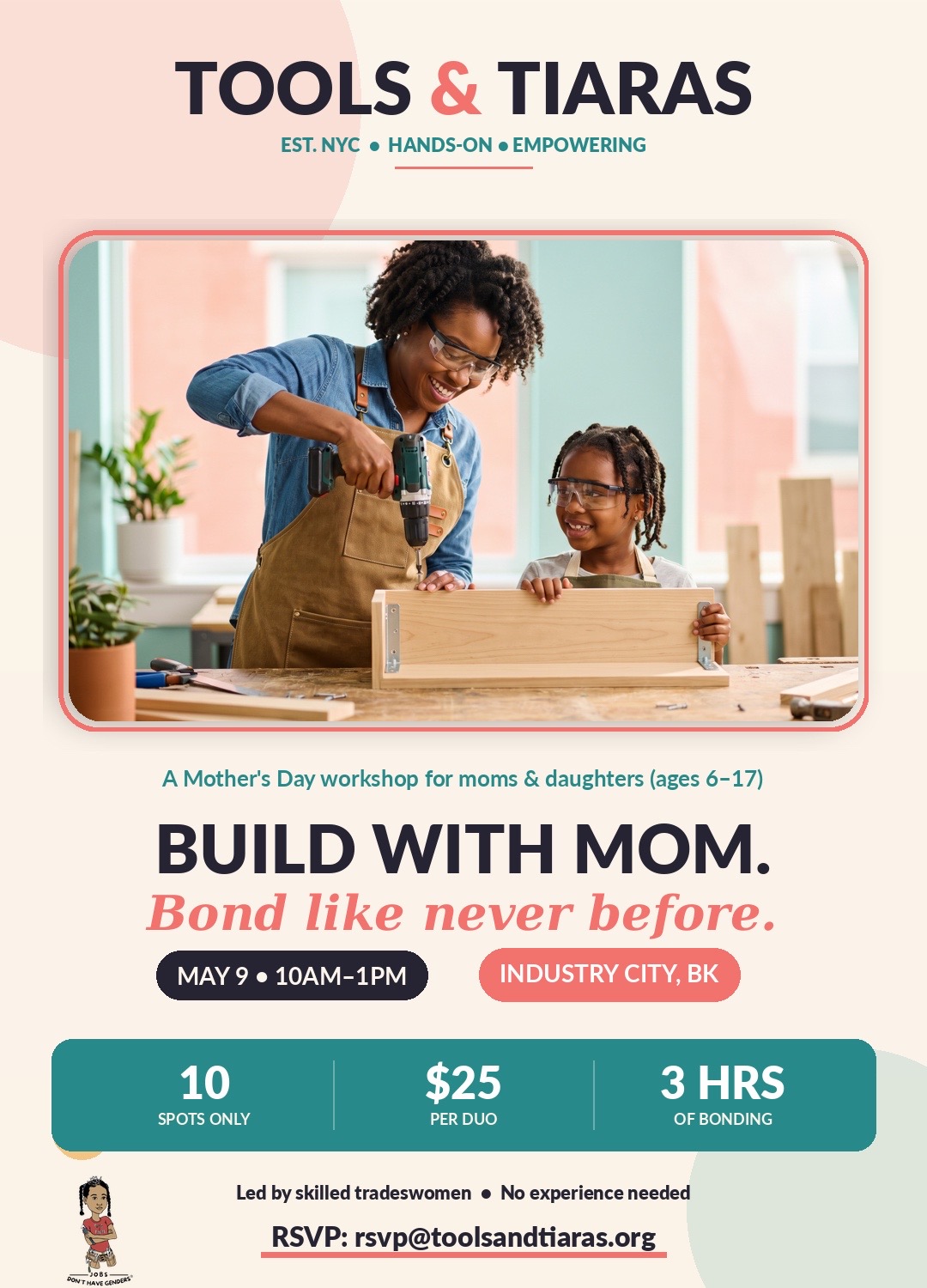@Tools & Tiaras Inc.| Nonprofit