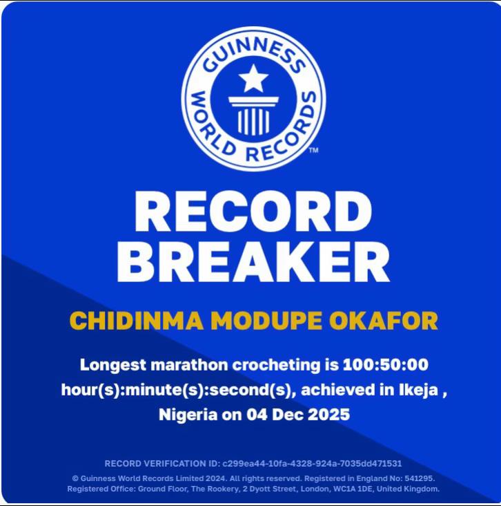 @Okafor Chidinma Modupe