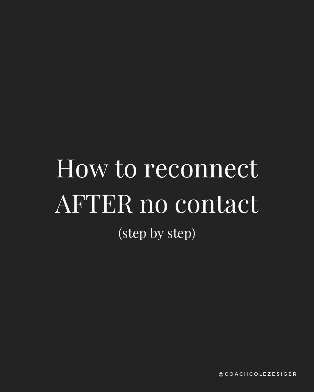 @Cole Zesiger