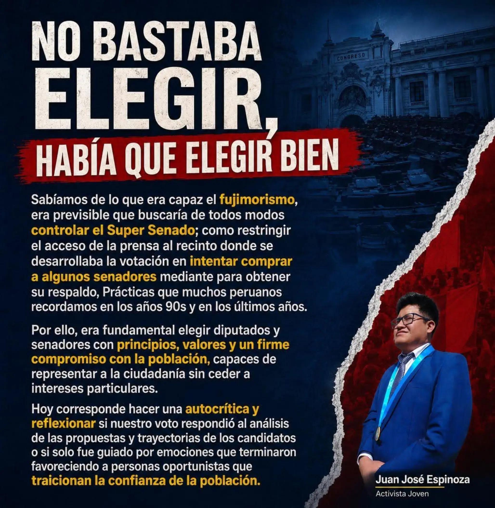 @Juan José Espinoza