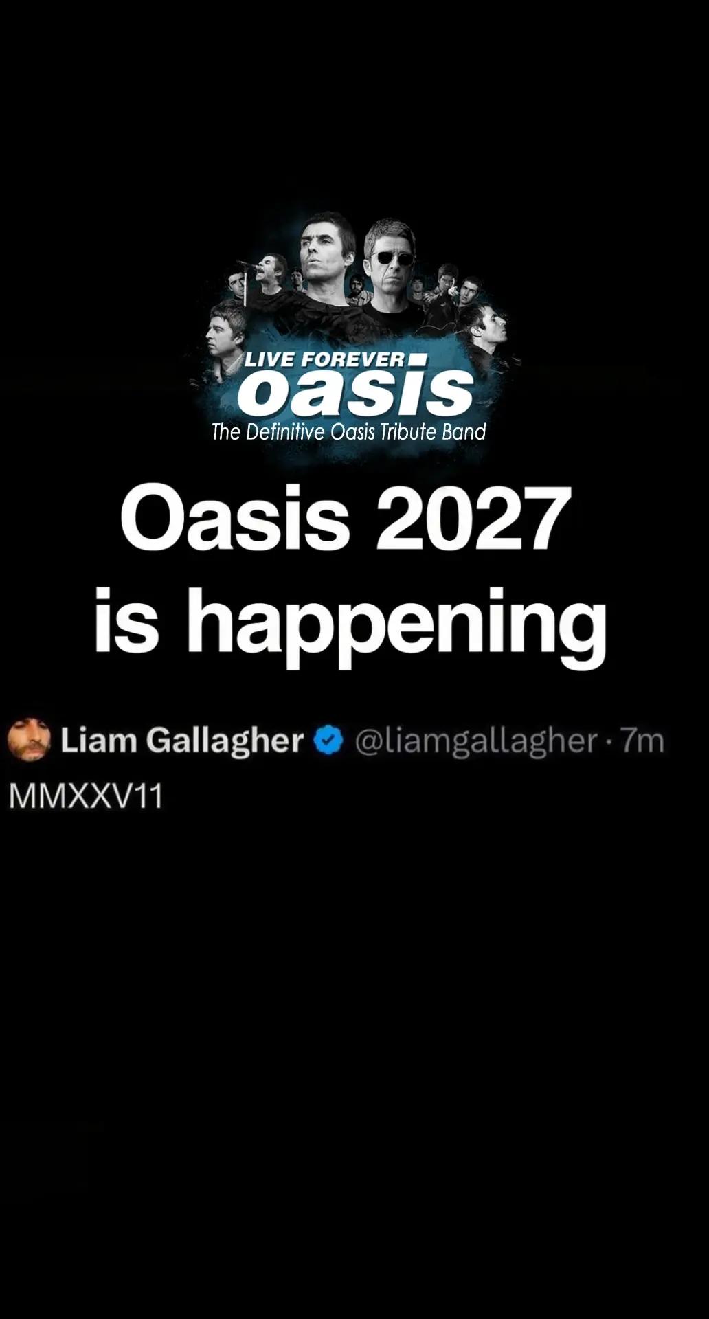 @Live Forever Oasis Tribute