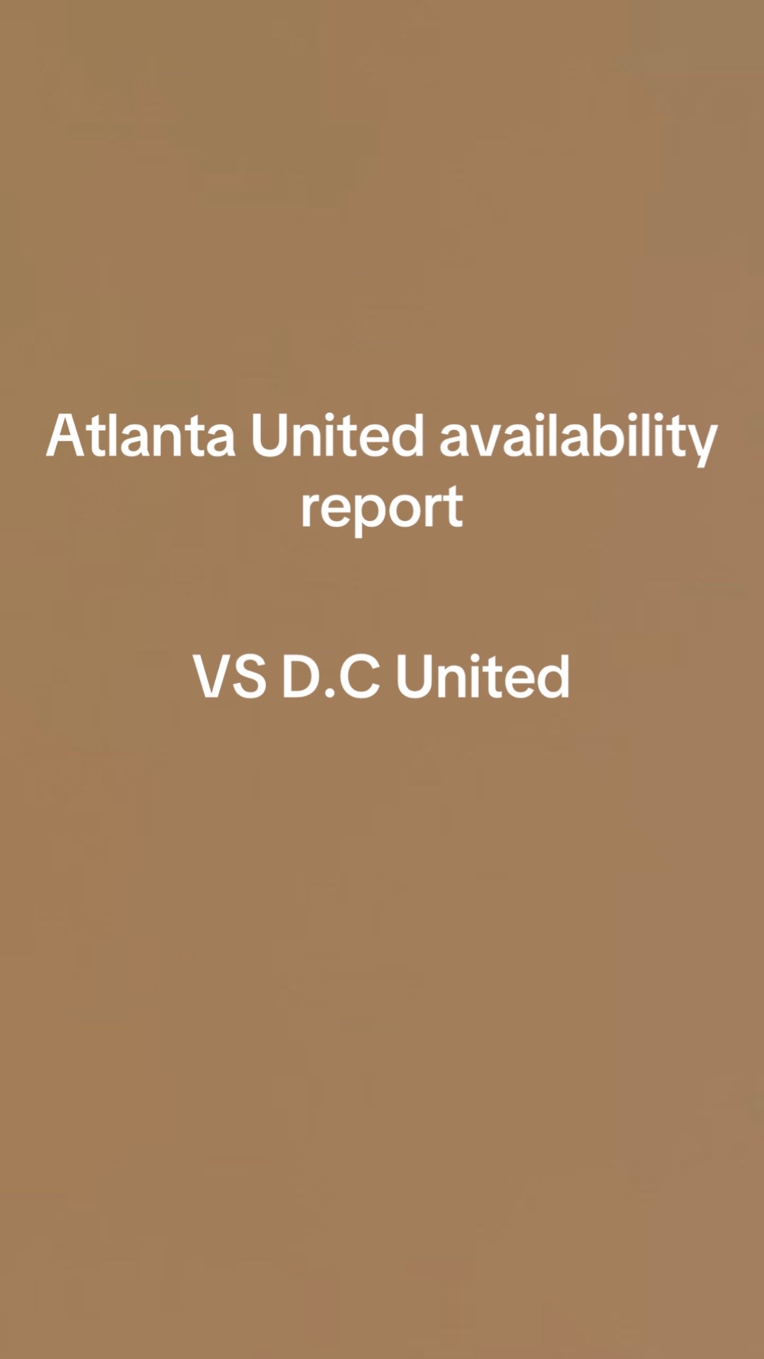@Atlanta United Fans