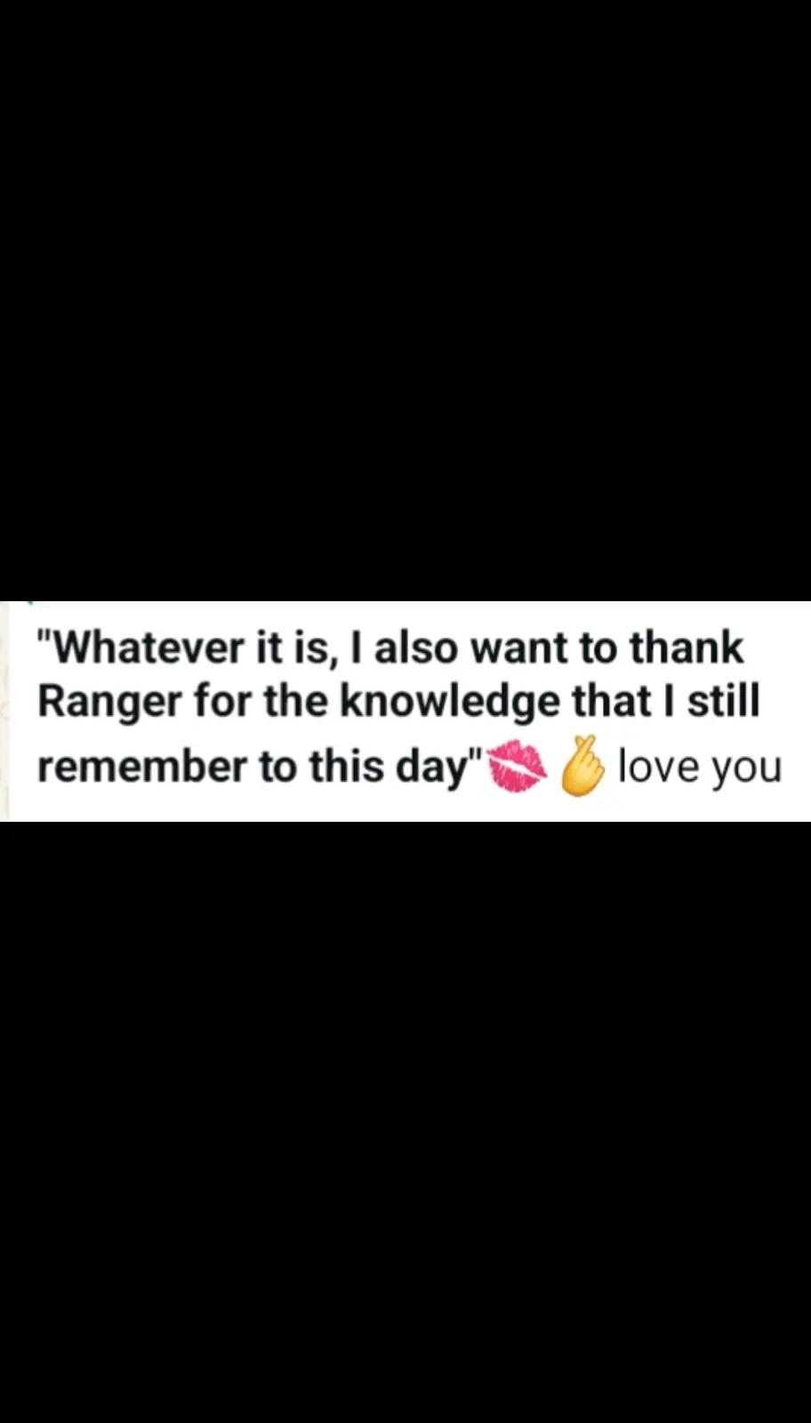 @RANGER SCOUT