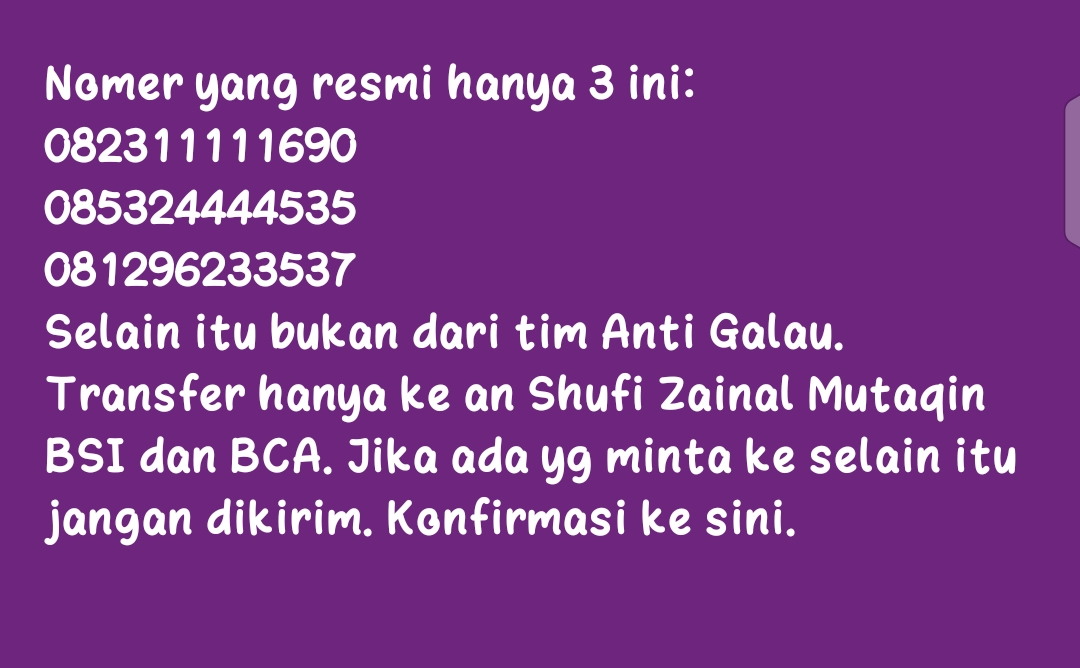 @Ust Anti Galau